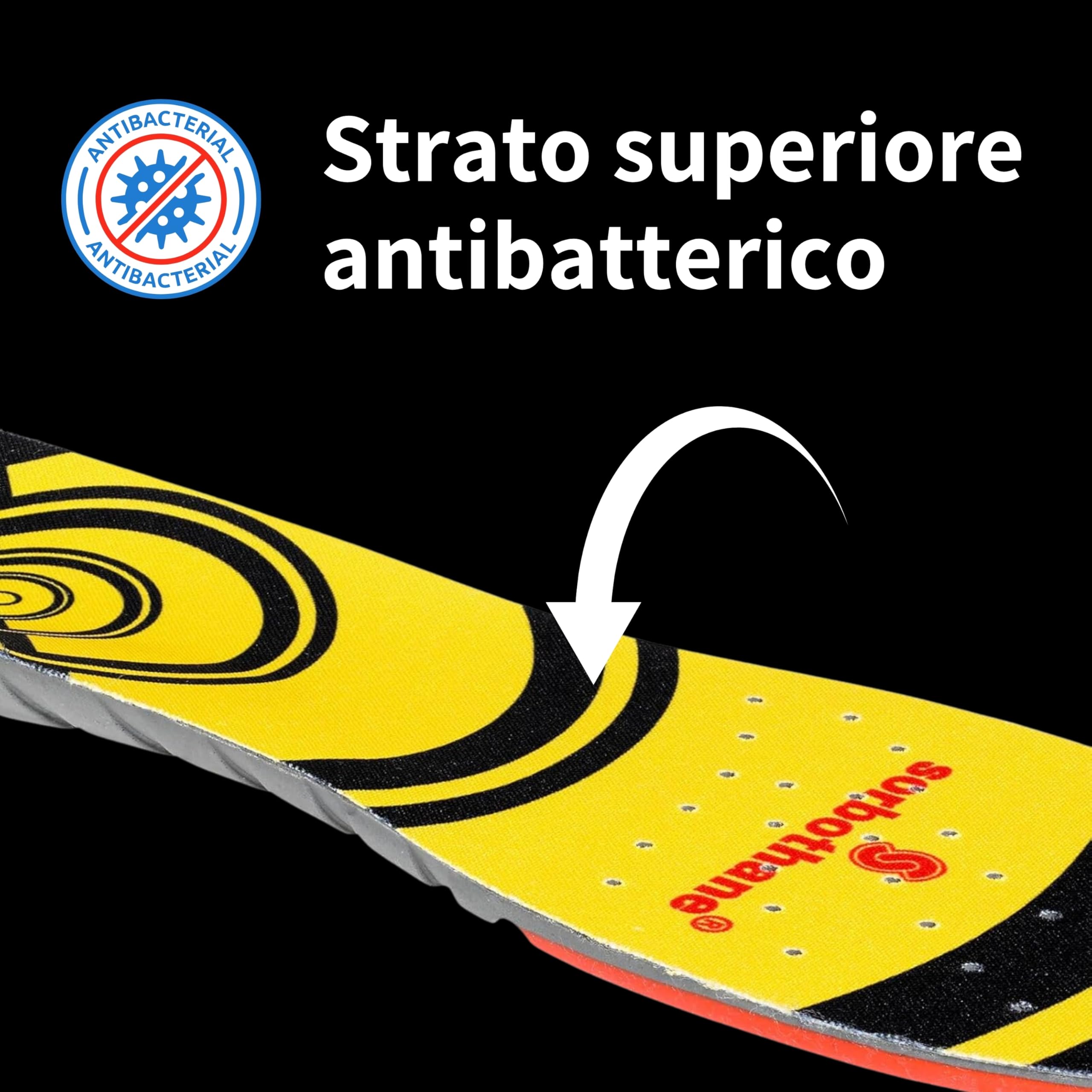 Sorbothane Double Strike Insoles, 11-12.5 UK (46-48 EU)