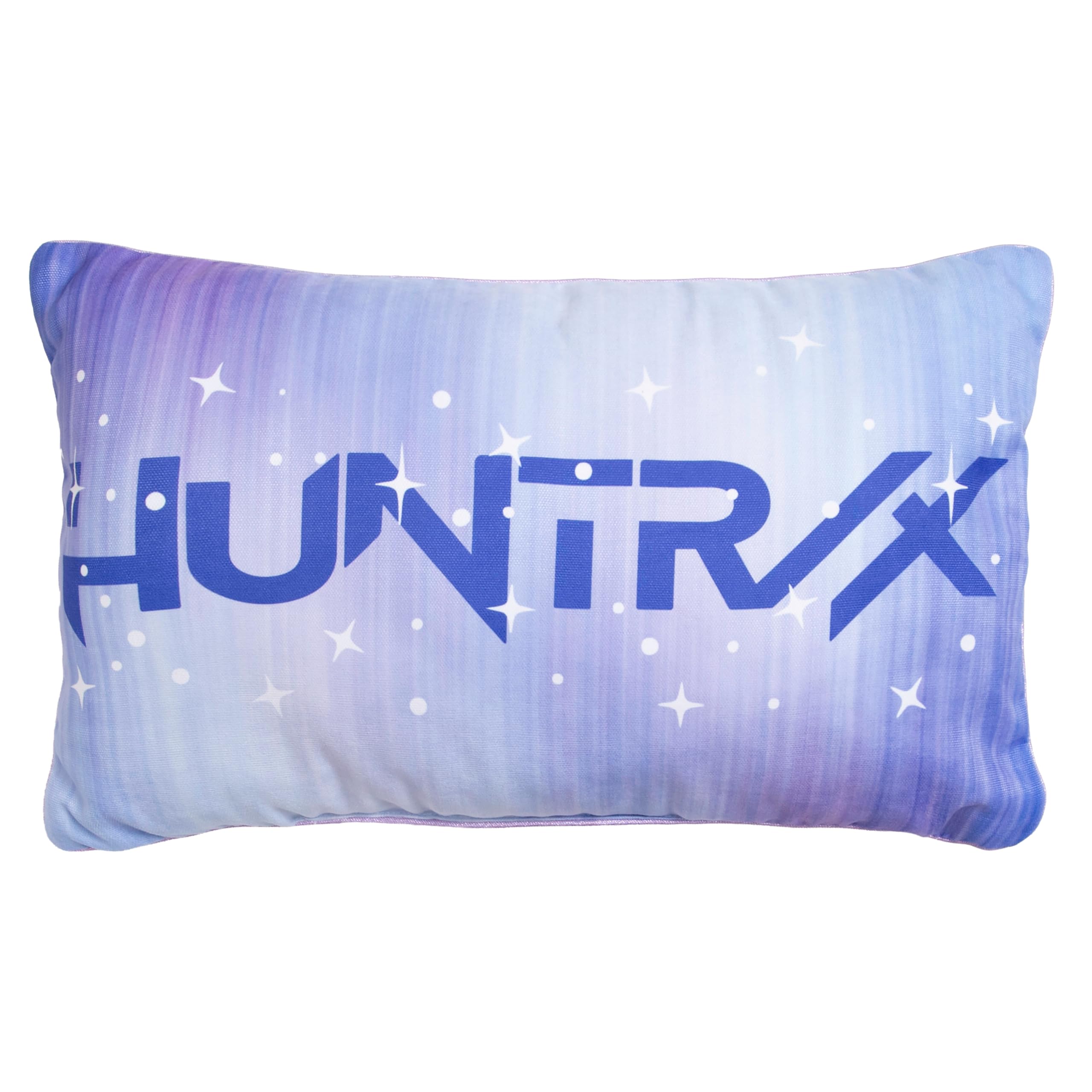 Cuscino cilindrico con licenza ufficiale K-Pop Demon Hunters, cuscino super morbido | Design celestiale reversibile, viola | Perfetto per l'arredamento della camera da letto o del soggiorno