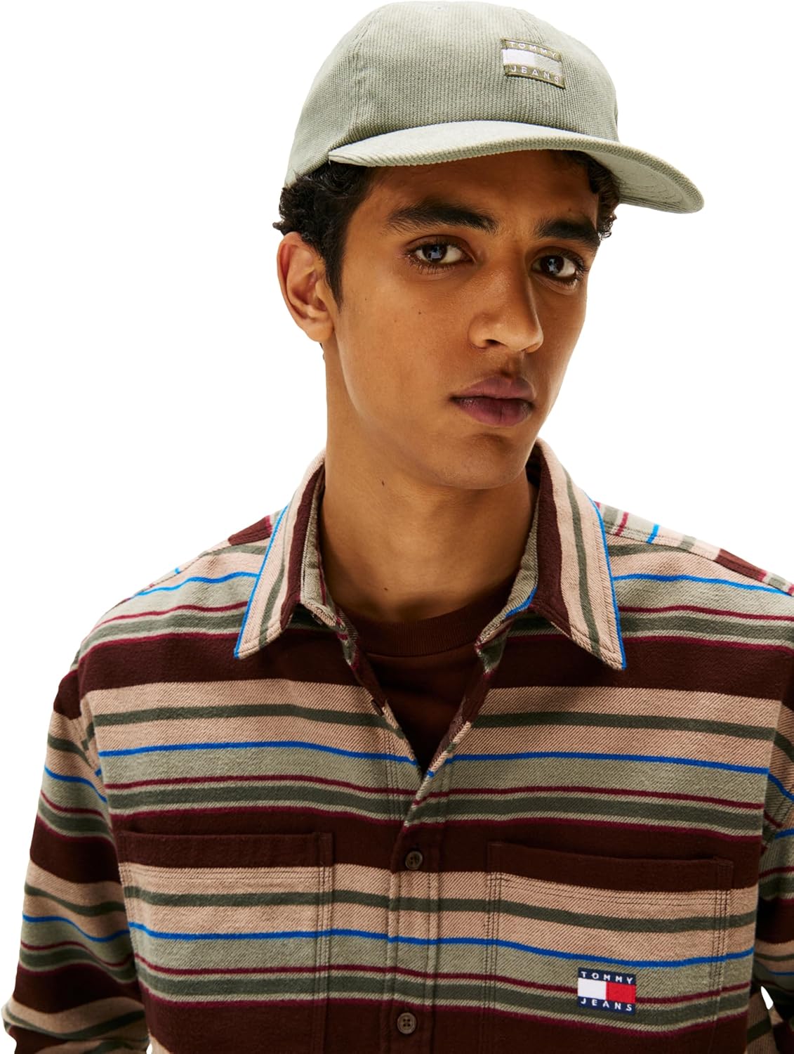Tommy Jeans Men's Tommy Jeans Hats for Men | Corduroy Logo Adjustable Baseball Cap