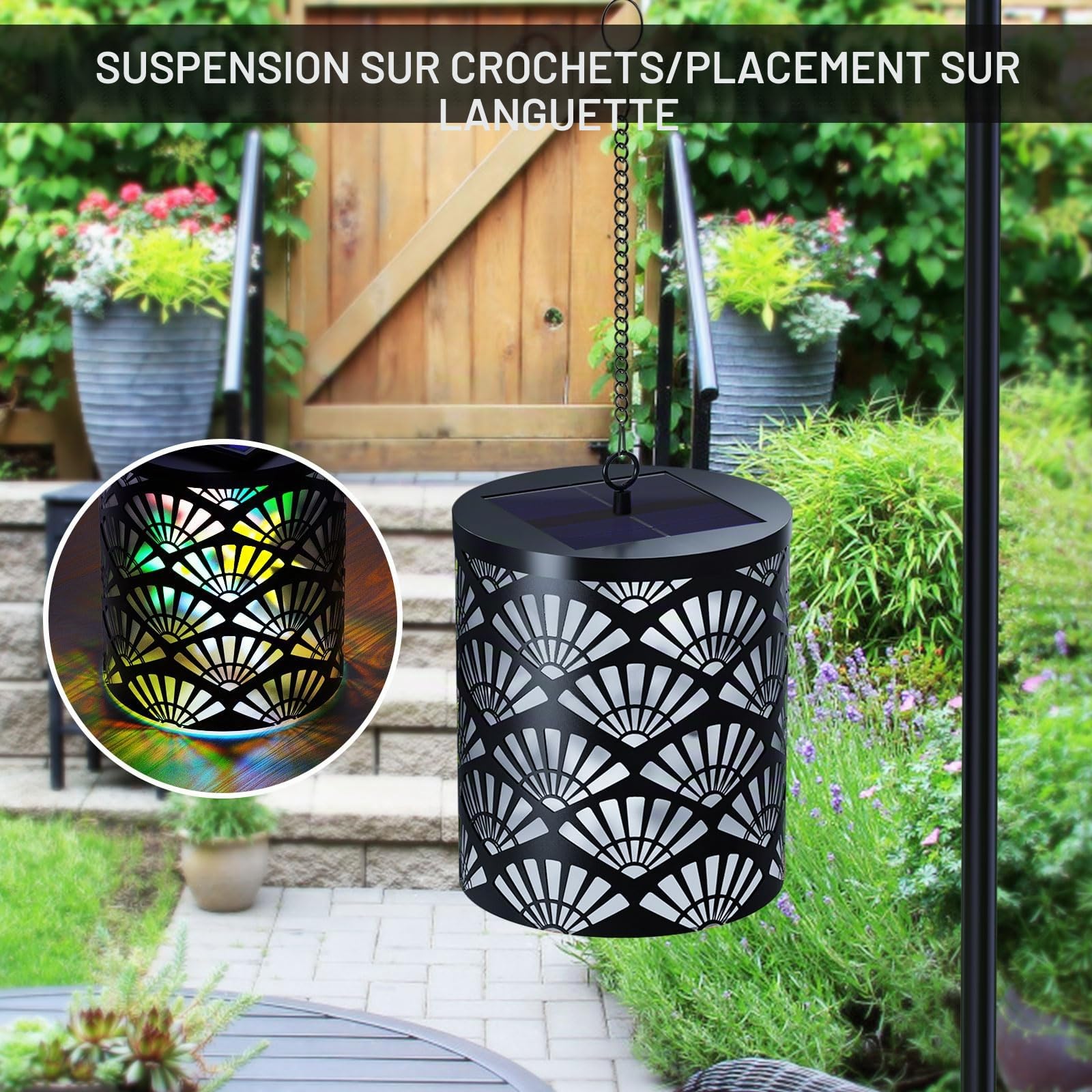 Lumière Extérieur pour Noël - Décoration Étoilée pour Jardin et Terrasse Festive