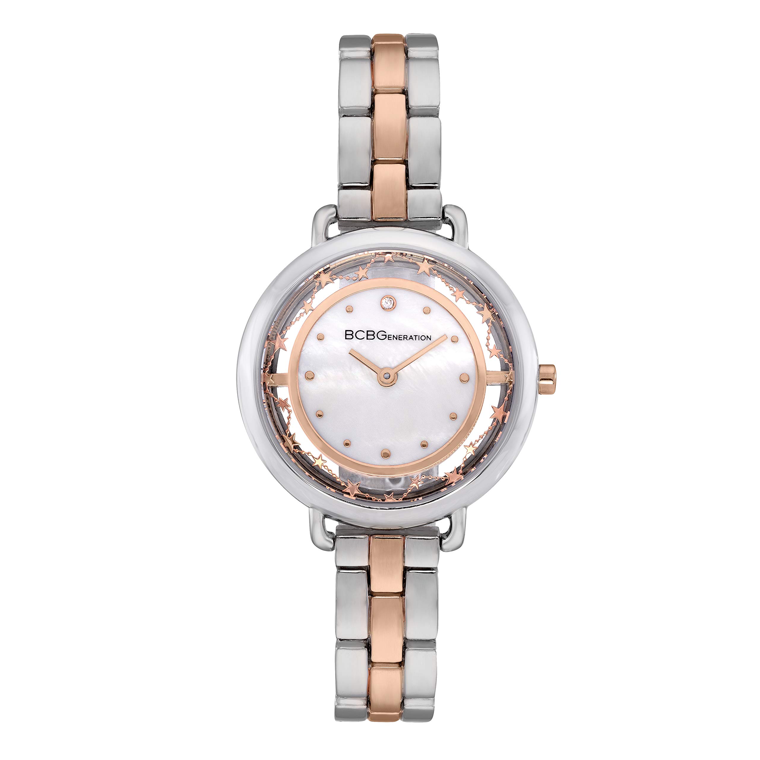 BCBG MAX AZRIA Max Azria Analog Mother of Pearl Dial Womens Watch-GN50898003 (B07P5GWHKD) Amazon Price History, Amazon Price Tracker