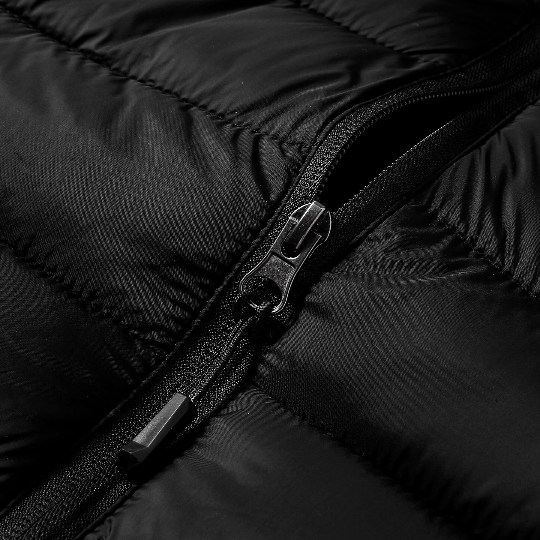 Allthemen Veste Matelassée Homme Doudoune Legere Chaud Blouson Outdoor Coat | Col Montant,550g,Imperméable Coupe-Vent,Manches Longues,Zippé Parka Chaud,Avec 4 Poches,Pliable Pour Loisirs Randonnée Voyage