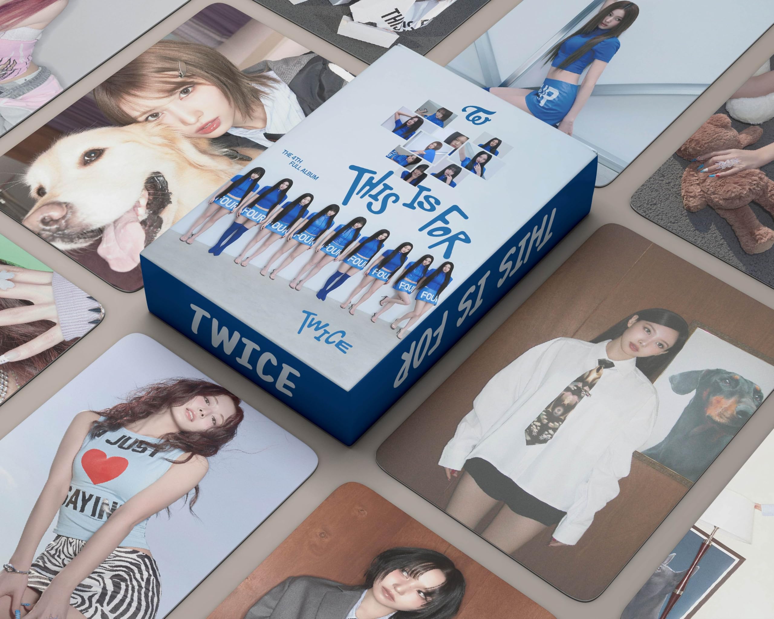 TWICE This Is For Trading Photo Cards Collection, K-Pop Merchandise, 55 Pack LOMO Cards Set