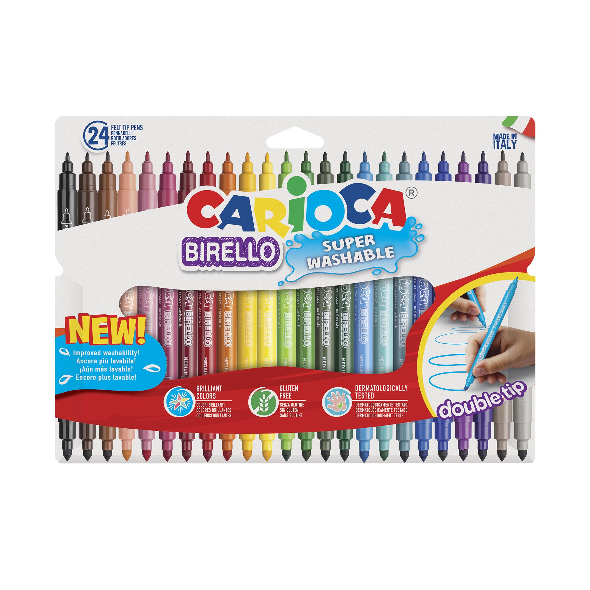 CARIOCA A53512024 – Pack of 24 Markers