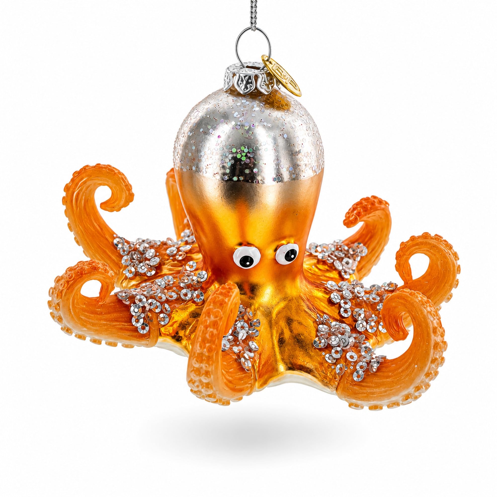 Amazon.co.jp: タコガラスのクリスマスオーナメント。 : Toys & Games