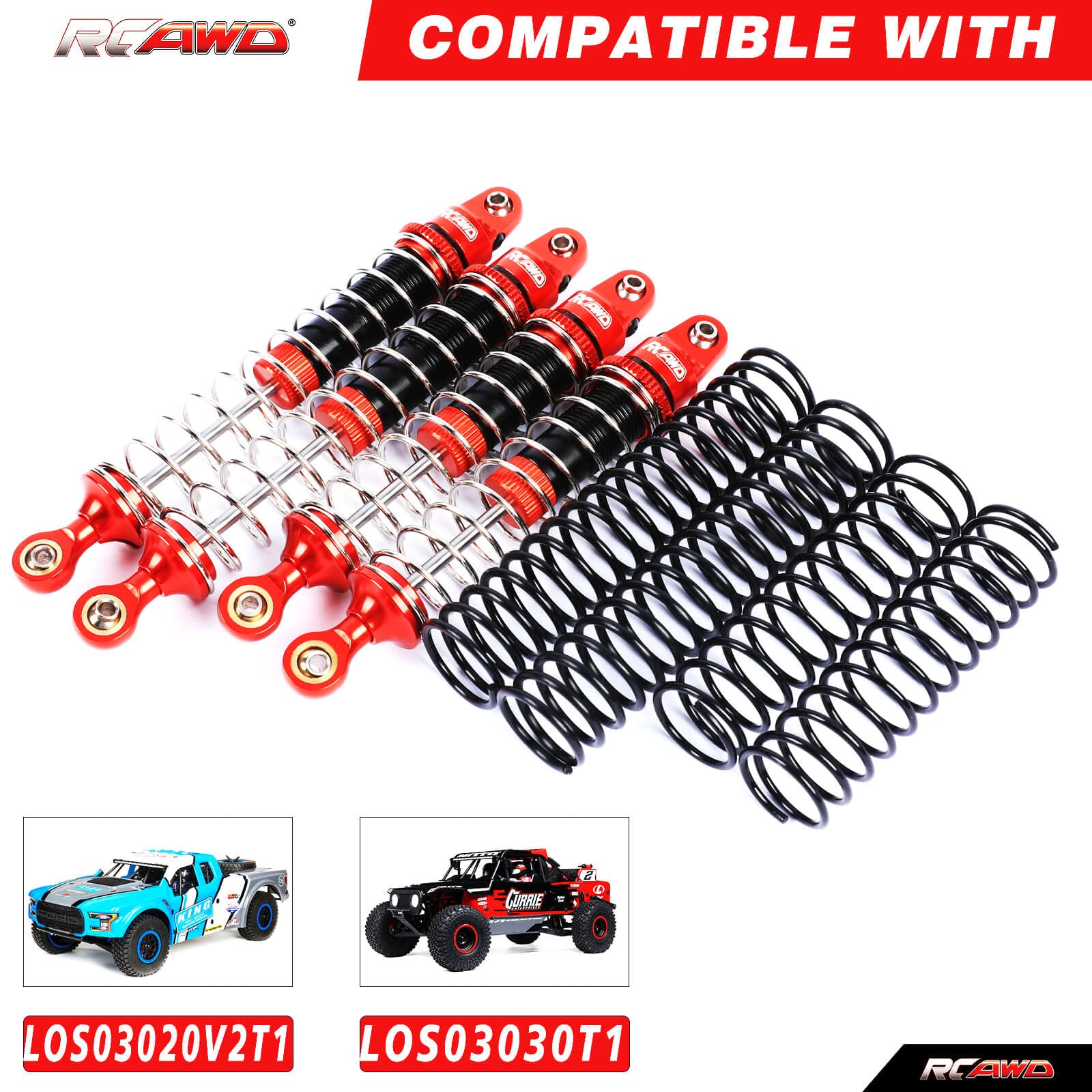 GPM 7075 ALLOY FRONT/REAR SHOCK MOUNT For TRAXXAS 1/8 6S MAXX SLASH-102076-4 (Silver)