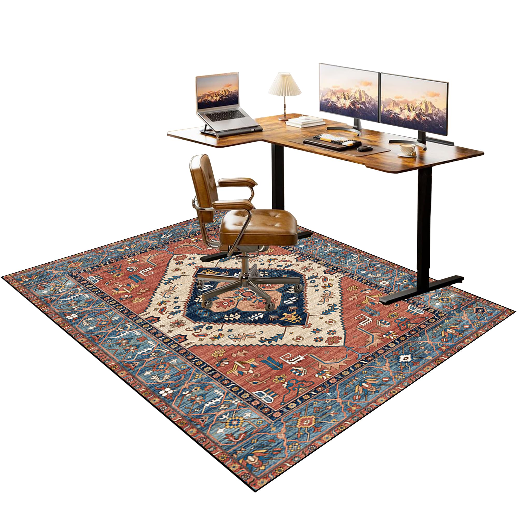 Tapis de Sol Gaming Antidérapant Tapis Chaise de Bureau 200 x 300 cm