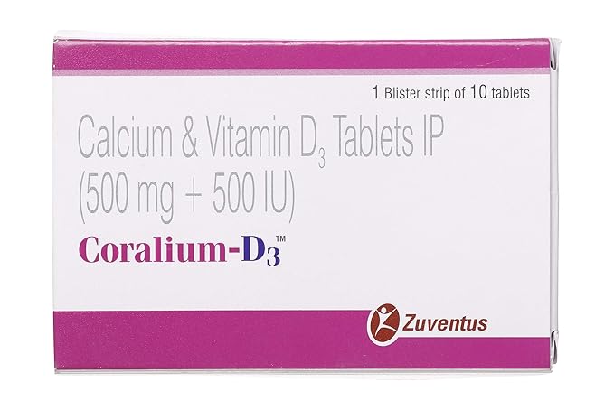 Coralium D3 Tablet 10'S
