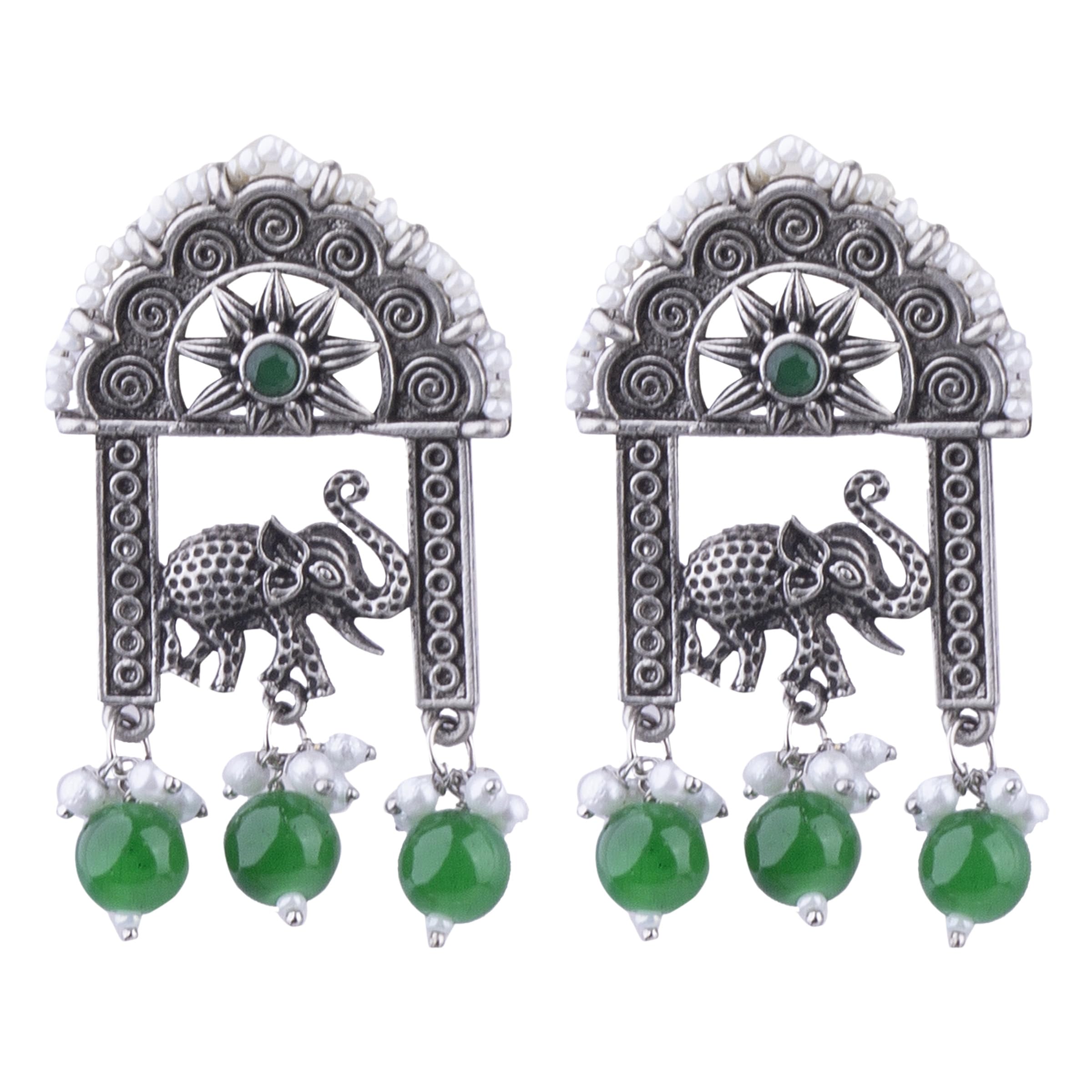 Oxidised Plated Cute Earrings For Women And Girls (B0CRVTRWWV) Amazon Price History, Amazon Price Tracker