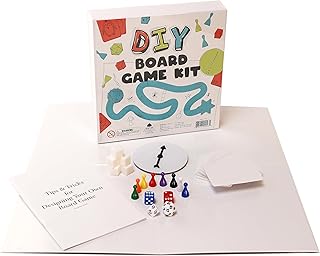 DIY Board Game Kit - Make Your Own Board Game Kit with Double-Sided Blan...