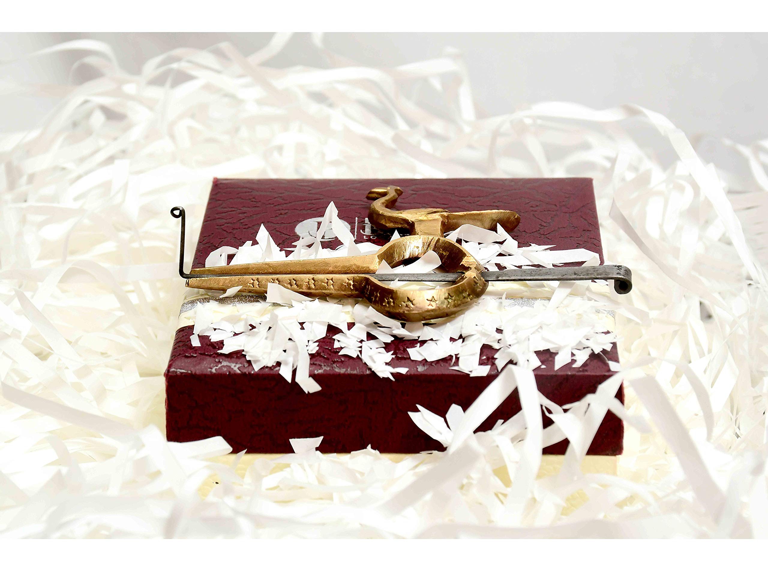 Copper Flat Round Tailless Morchang,Jews Harp,Mouth Harp, Morsing, Mouth organ (Copper)