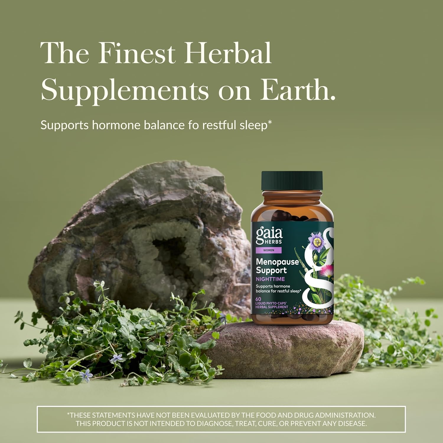 Gaia Herbs Menopause Support Daytime, Helps Support Hormone Balance & Well-Being for Women*, 60 Count - Menopause Support Nighttime, Menopause Supplement for Women*, 60 Count - Bundle