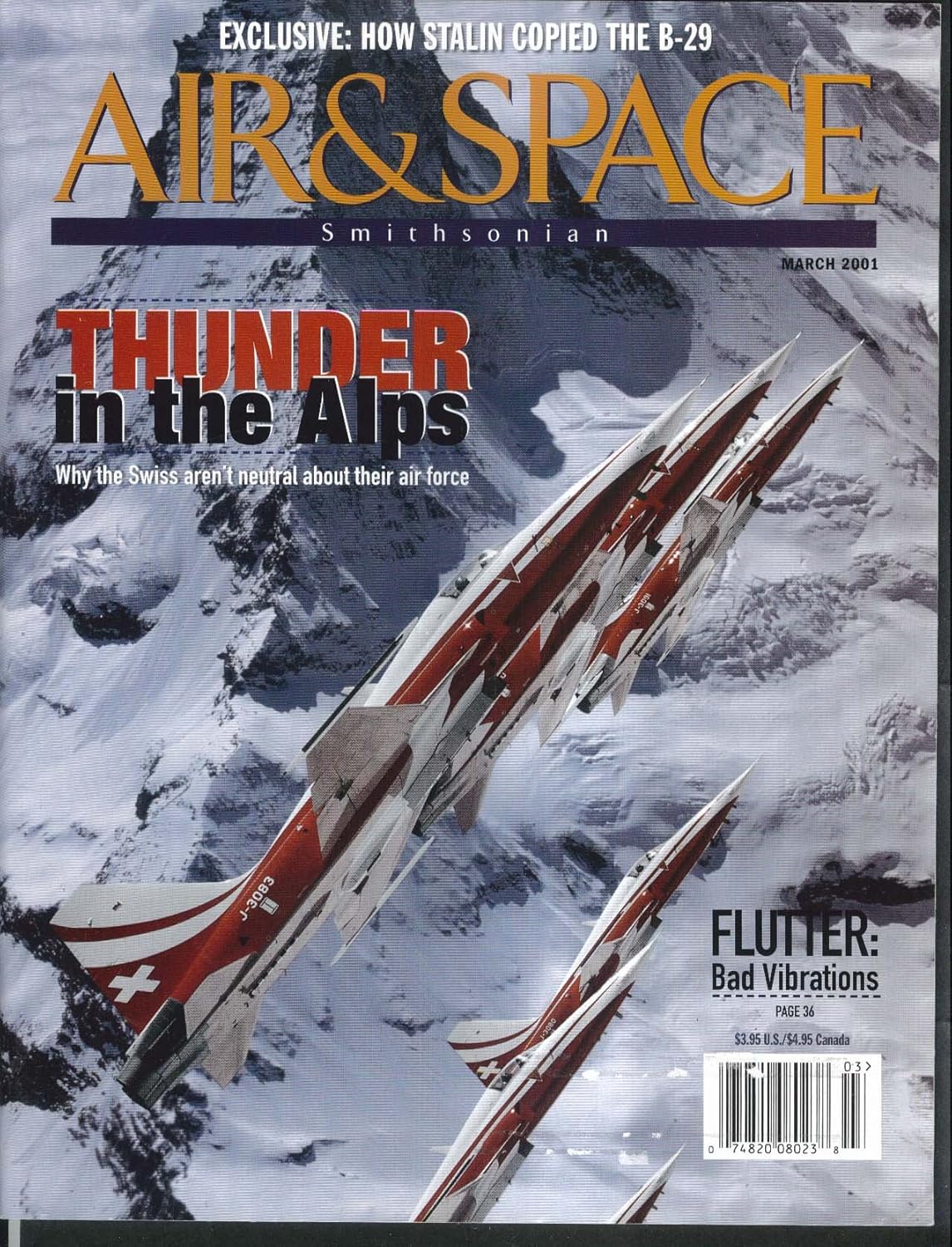 AIR & SPACE Smithsonian Swiss Air Force Soviet B29 Copy Junkers Ju 88