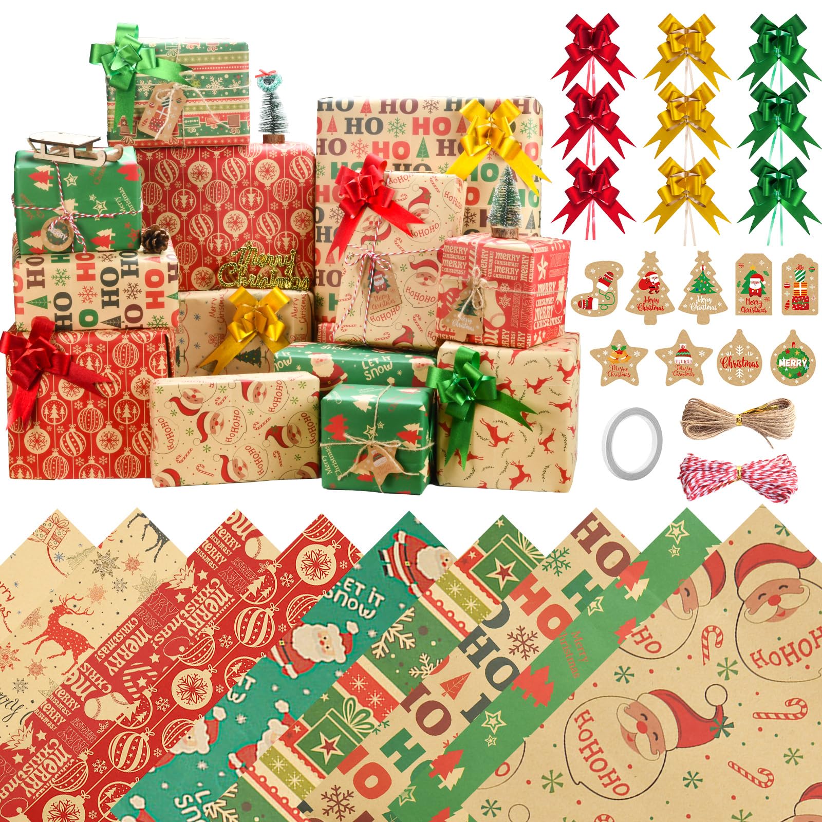 Geschenkpapier Fur Weihnachten