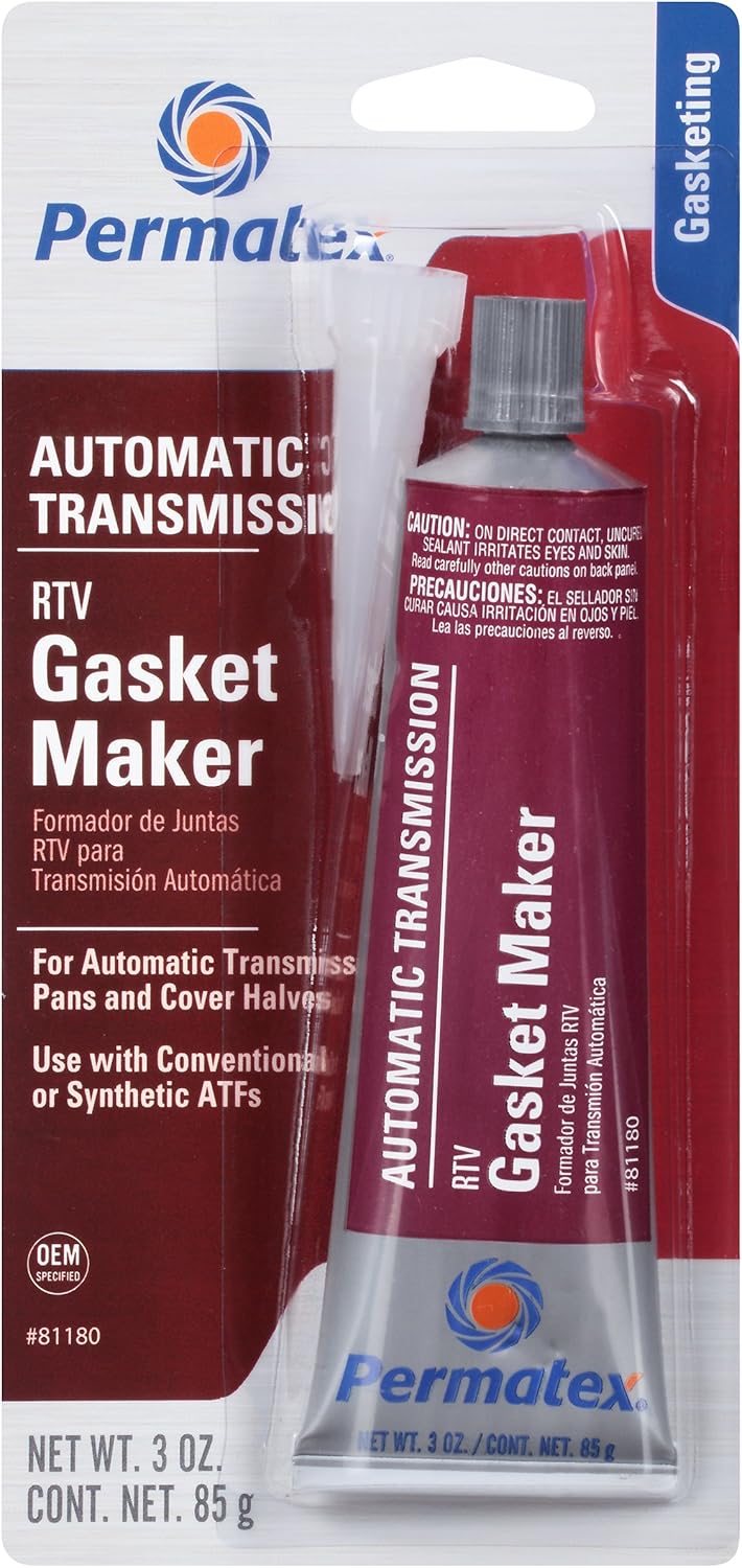 Permatex 81180-12PK Automatic Transmission RTV Sealant, 3 oz. Tube (Pack of 12)