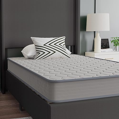 Miniatura 7 de EMMA + OLIVER Astor Colchón individual prémium en una caja, colchón híbrido de resortes interiores de 6 pulgadas, espuma certificada CertiPUR-US,