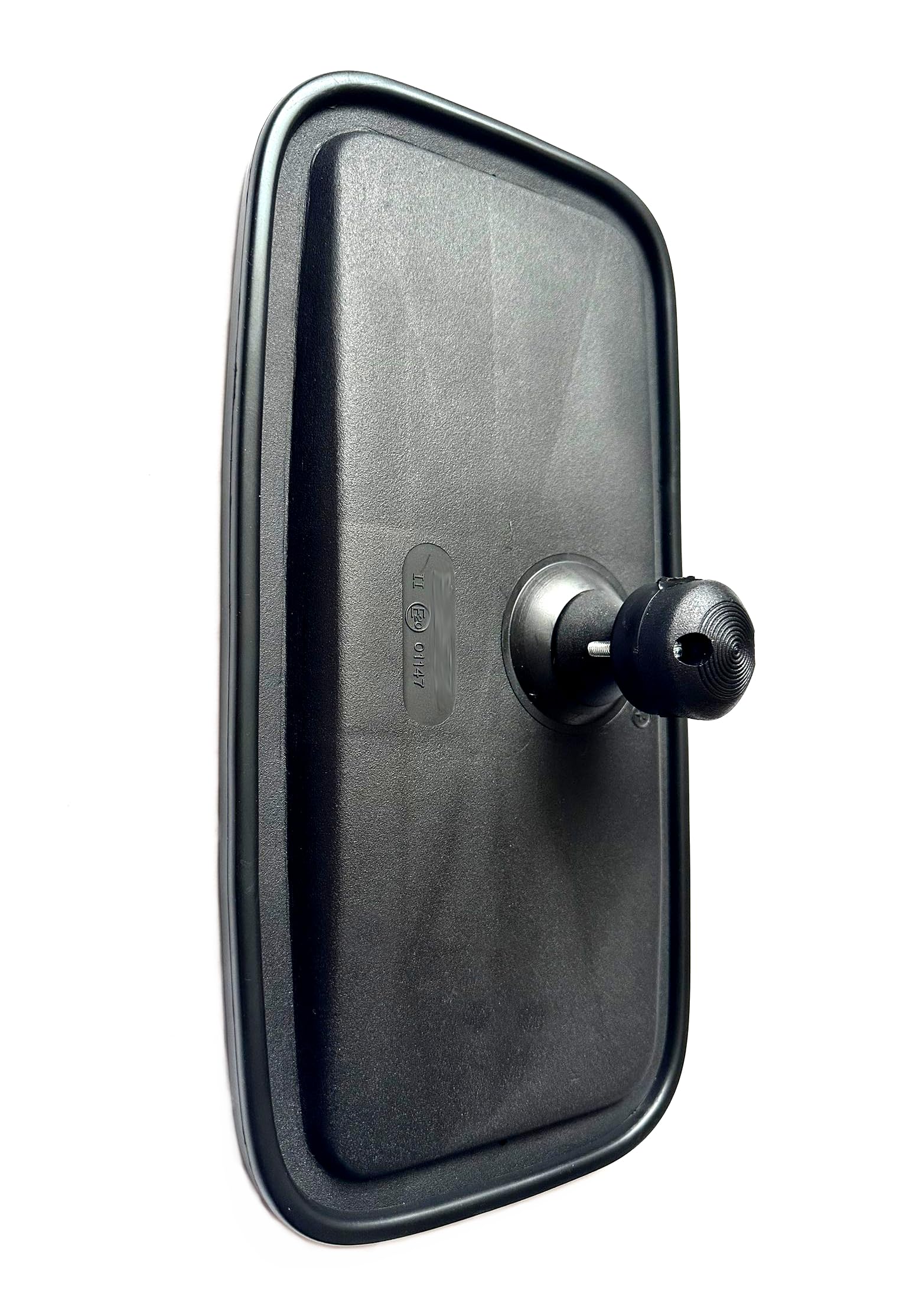 Außenspiegel Rückspiegel Spiegel 375x190mm R1800 Universal für LKW Bagger Traktor (2, nicht Beheizt - Ø10-24 mm)