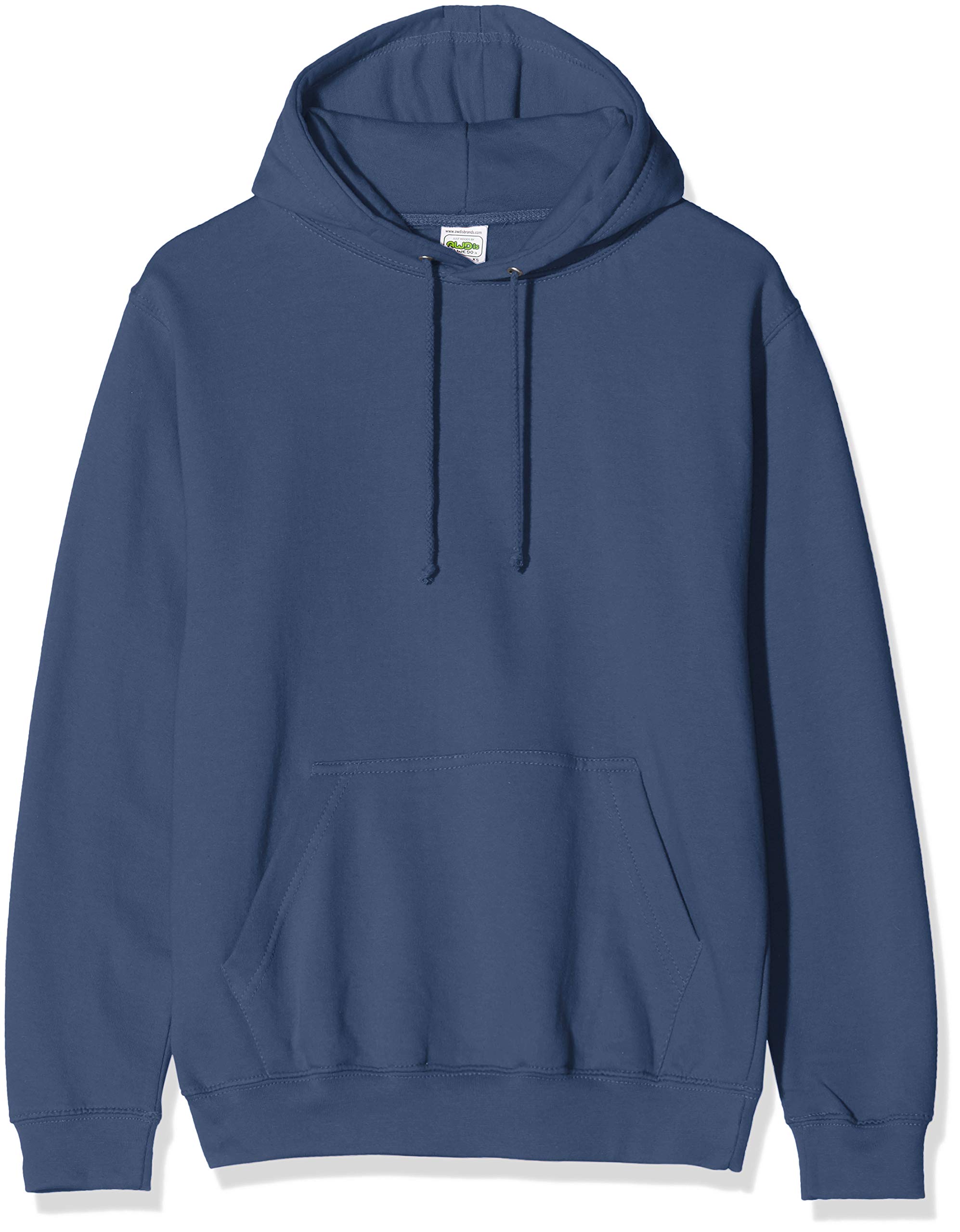 AWDis Men's College Hoodie, Blue (Air Force Blue), Medium