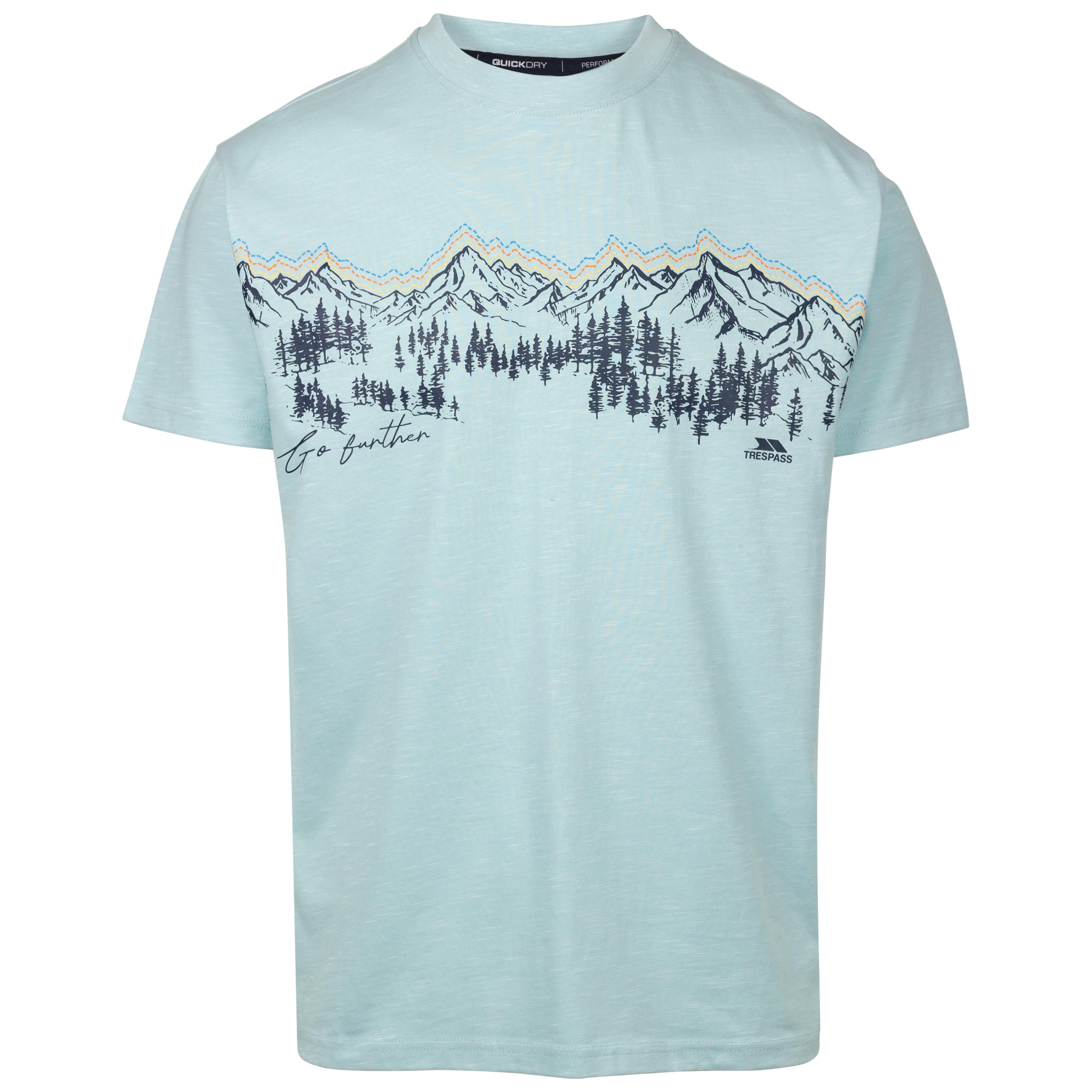 Trespass Men's Green Casual T-Shirt Kannur