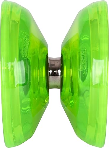 Miniatura 3 de Duncan Toys Freehand Nextgen - Yoyó verde fluorescente de nivel profesional, sin respuesta, rodamiento cóncavo, contrapeso estándar incluido