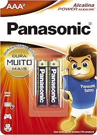 PILHA ALCALINA AAA COM 2 LR03XAB/2B192