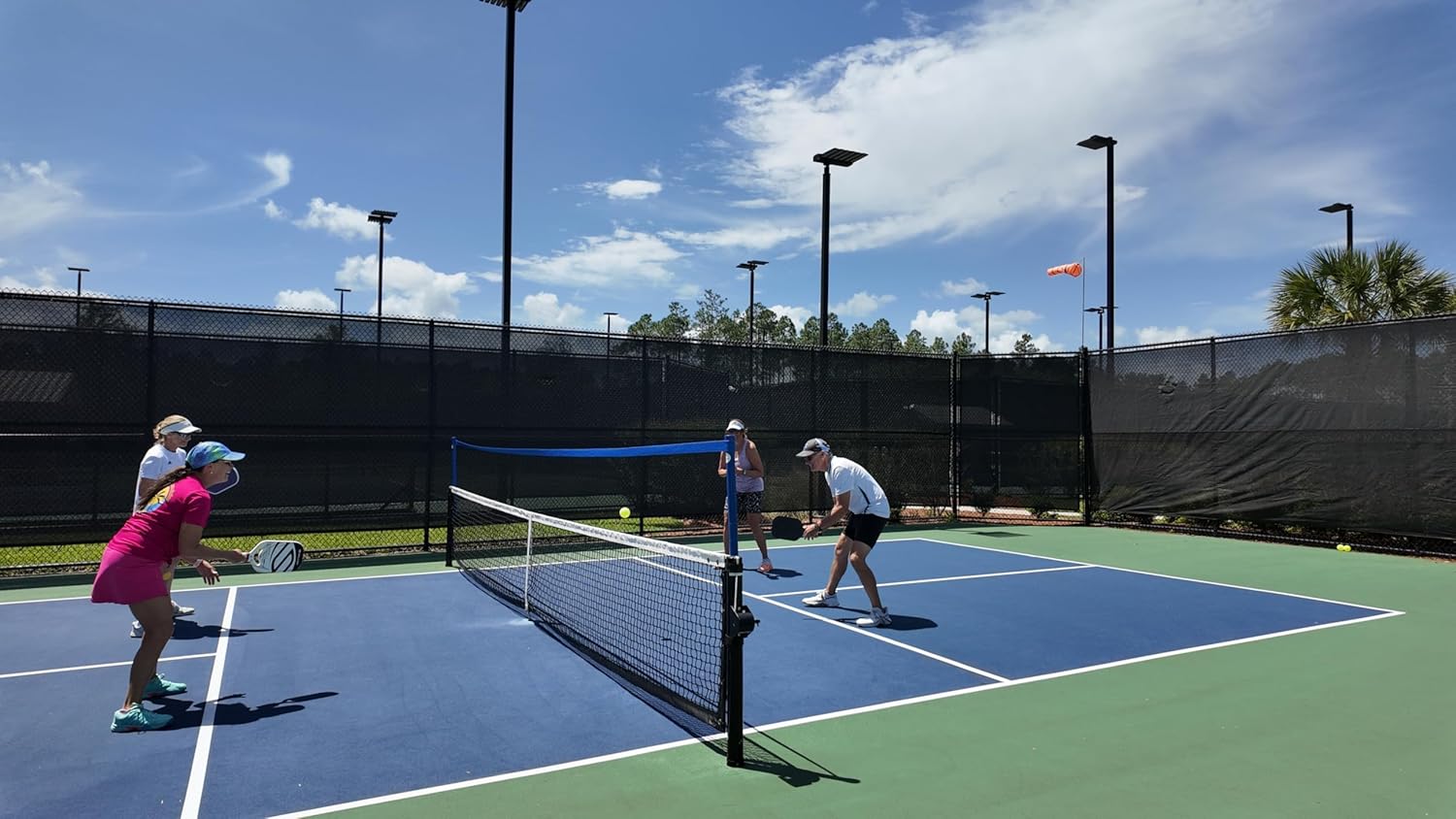 Pickleball Driller. Pickleball Training Aid. This ADJUSTABLE VISUAL LEARNING Pickleball Trainer Improves Dinks, Drives, Serves, Drops, Speed-ups and All Shots With Increased Accuracy and Paddle Skill.