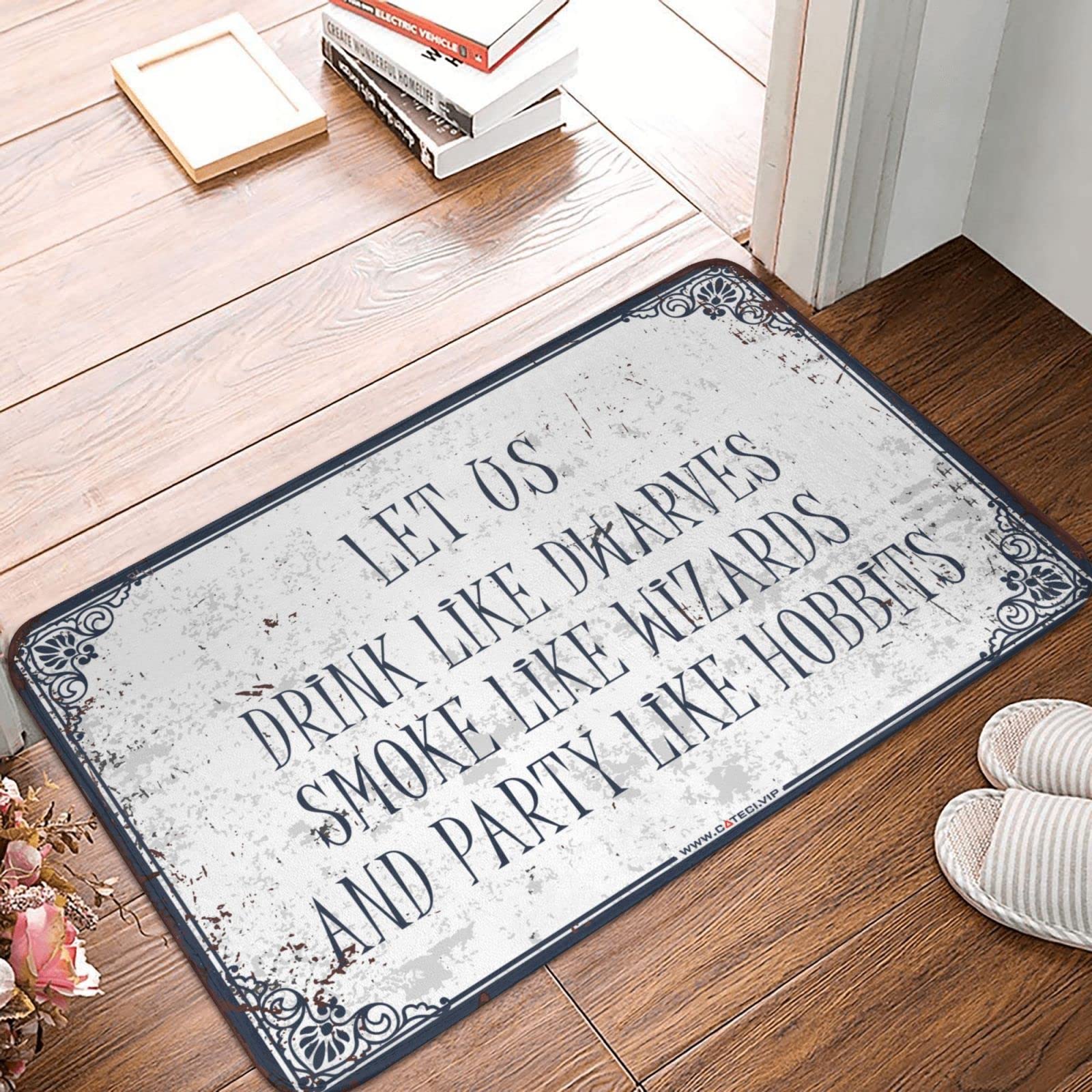 Tapis de porte extérieur Geek pour accueillir vos invités avec humour