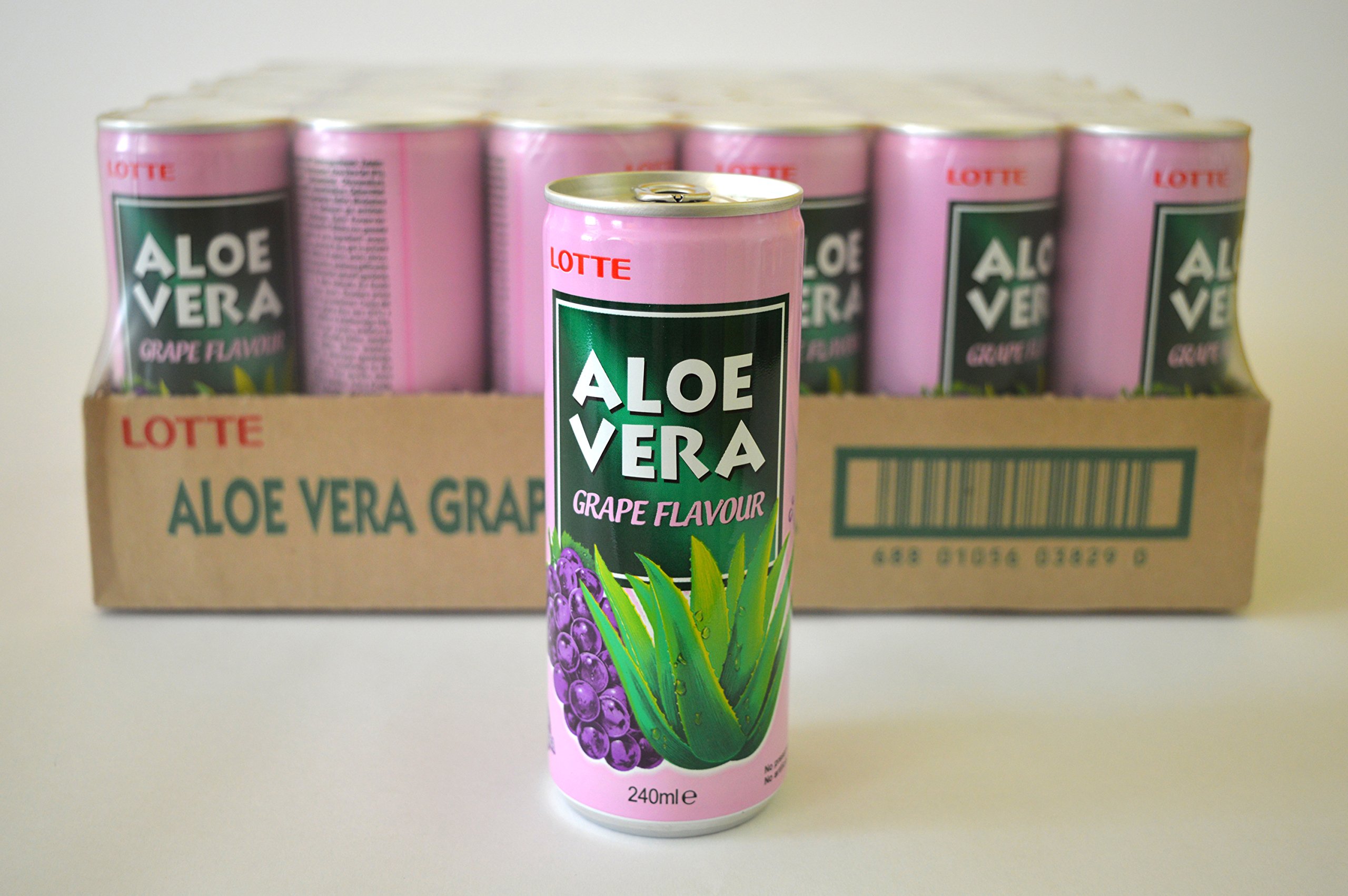 Aloe Vera Grape (Grape, 30 x 0.24 L) - Aloe Vera Juice and Drink with Gel :  Amazon.com.be: Health & Personal Care