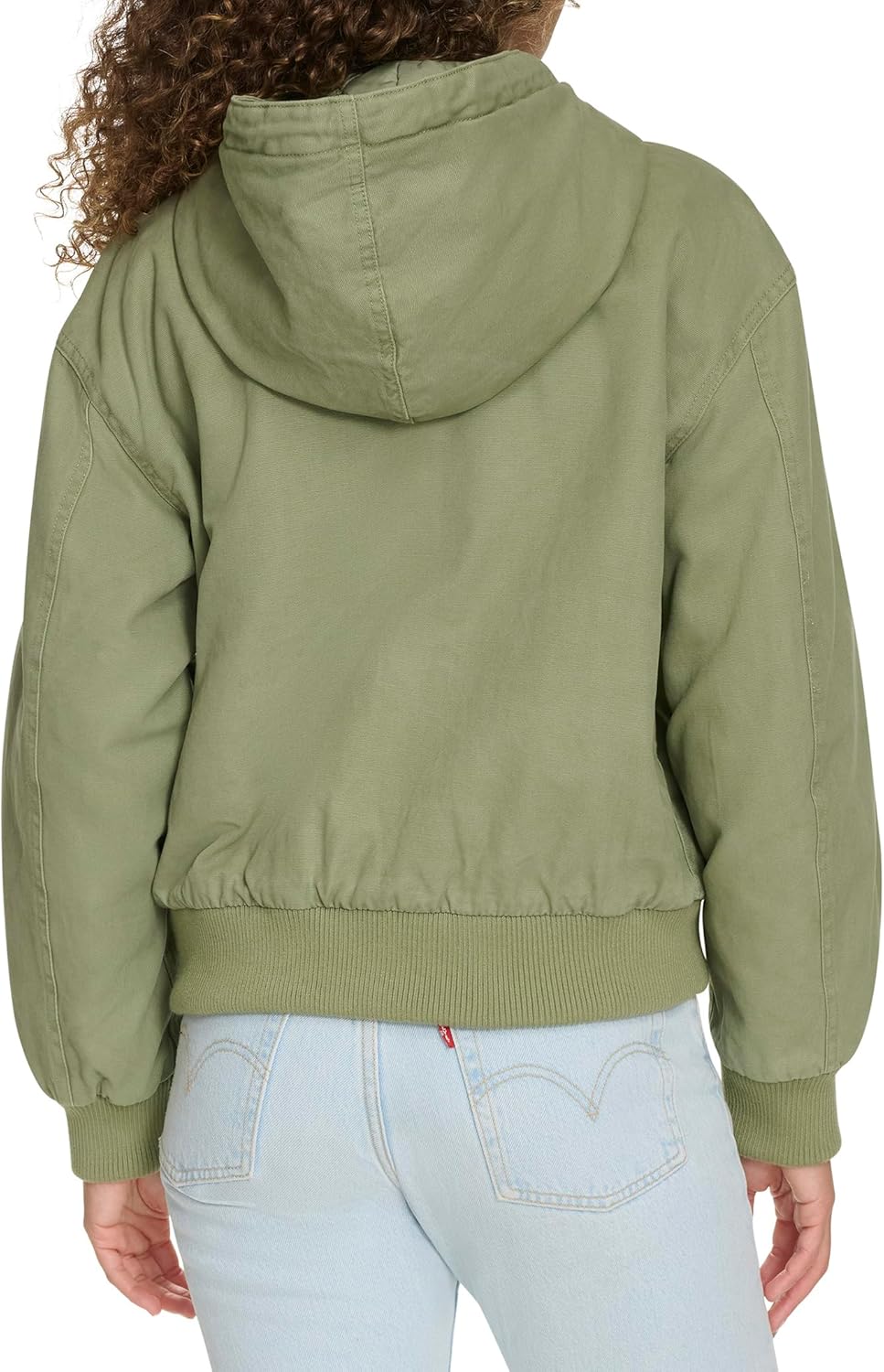 Levi's Women's Workwear Hoody Bomber (Standard and Plus Sizes) - Image 4