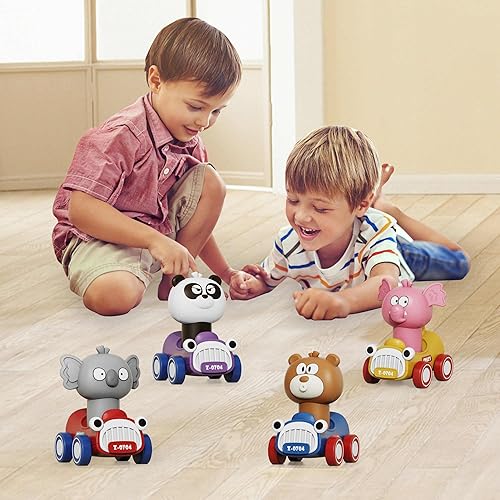 Miniatura 7 de Paquete de 4 juguetes para bebés para niños de 1 año, juguetes de animales para niños de 1 a 3 años, regalos de cumpleaños para niños de 1, 2, 3 años