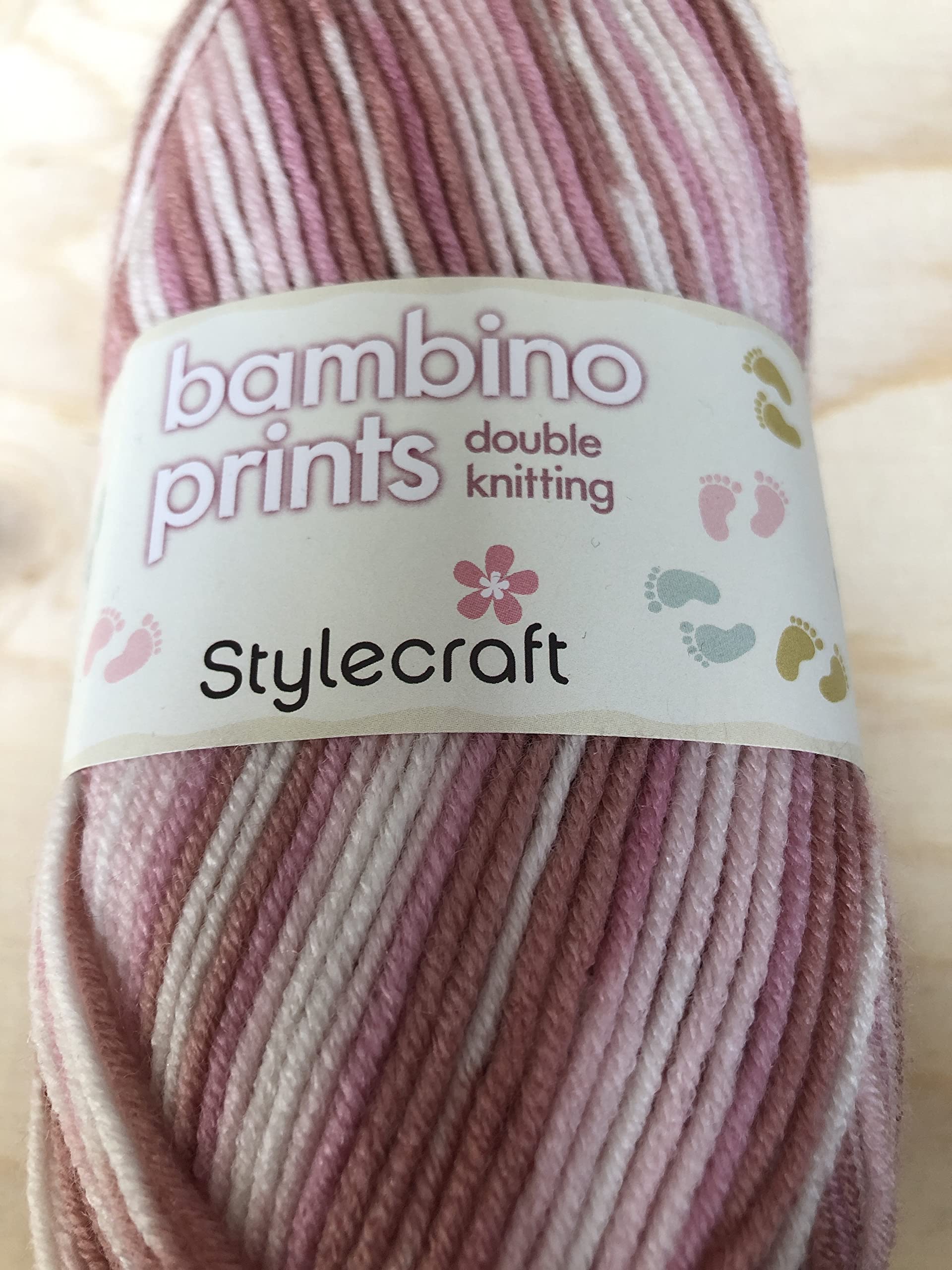 Stylecraft 2933763 Bambino Print Ring A Roses (3763) Yarn - 100g