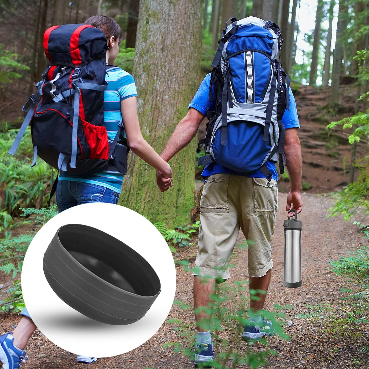 2pcs Silicone Water Bottle Boot for Contigo Ashland Chill 24oz, Protective Water Bottle Bottom Sleeve for Bottle Protection Accessories - Image 6