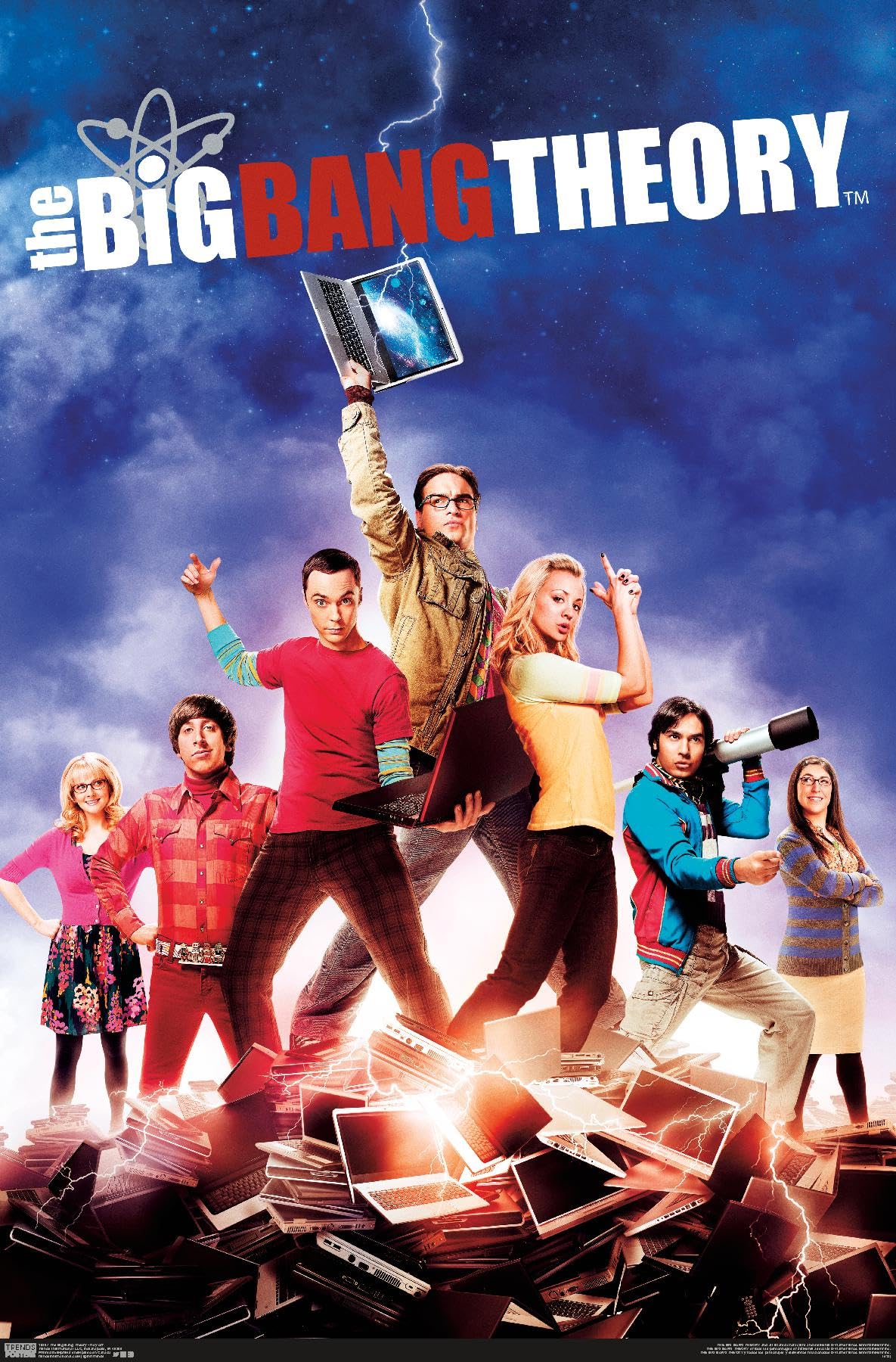 BIGBANG フォトポスター Amazon.com: The Big Bang Theory - Key Art Wall Poster, 19L