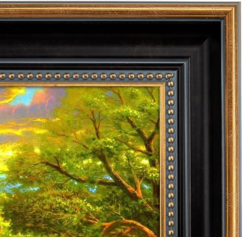 Miniatura 2 de Space Art Deco, Marco de fotos de 11 x 14 pulgadas sin paspartú para fotografías, impresiones y pósteres de 11 x 14 pulgadas, vidrio real de alta