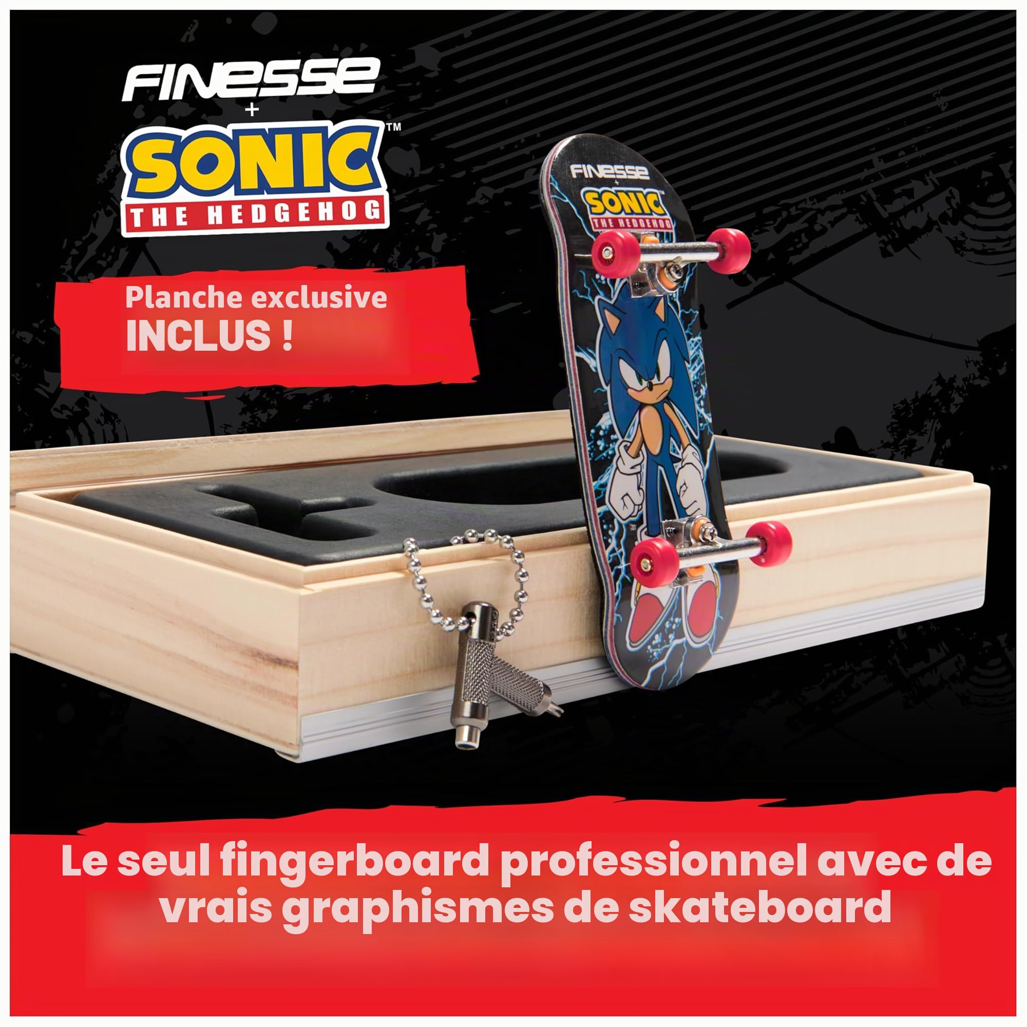 Tech Deck TED DEC PrBoardFinesseSncThHdghg M02 GML