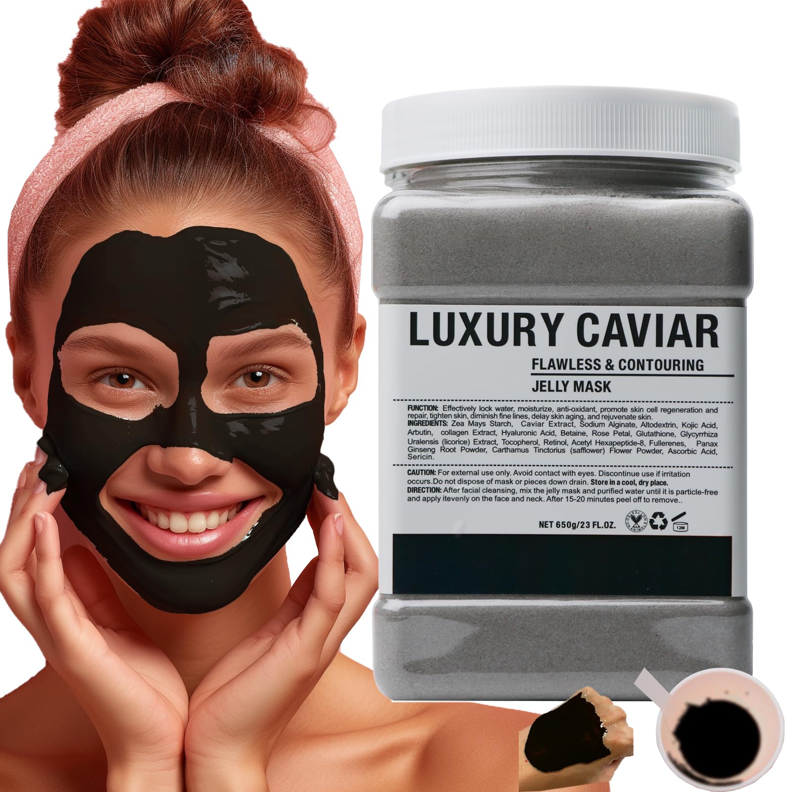 Amazon.com : DR MEINAIER Vajacial Hydro Jelly Mask Powder for Face