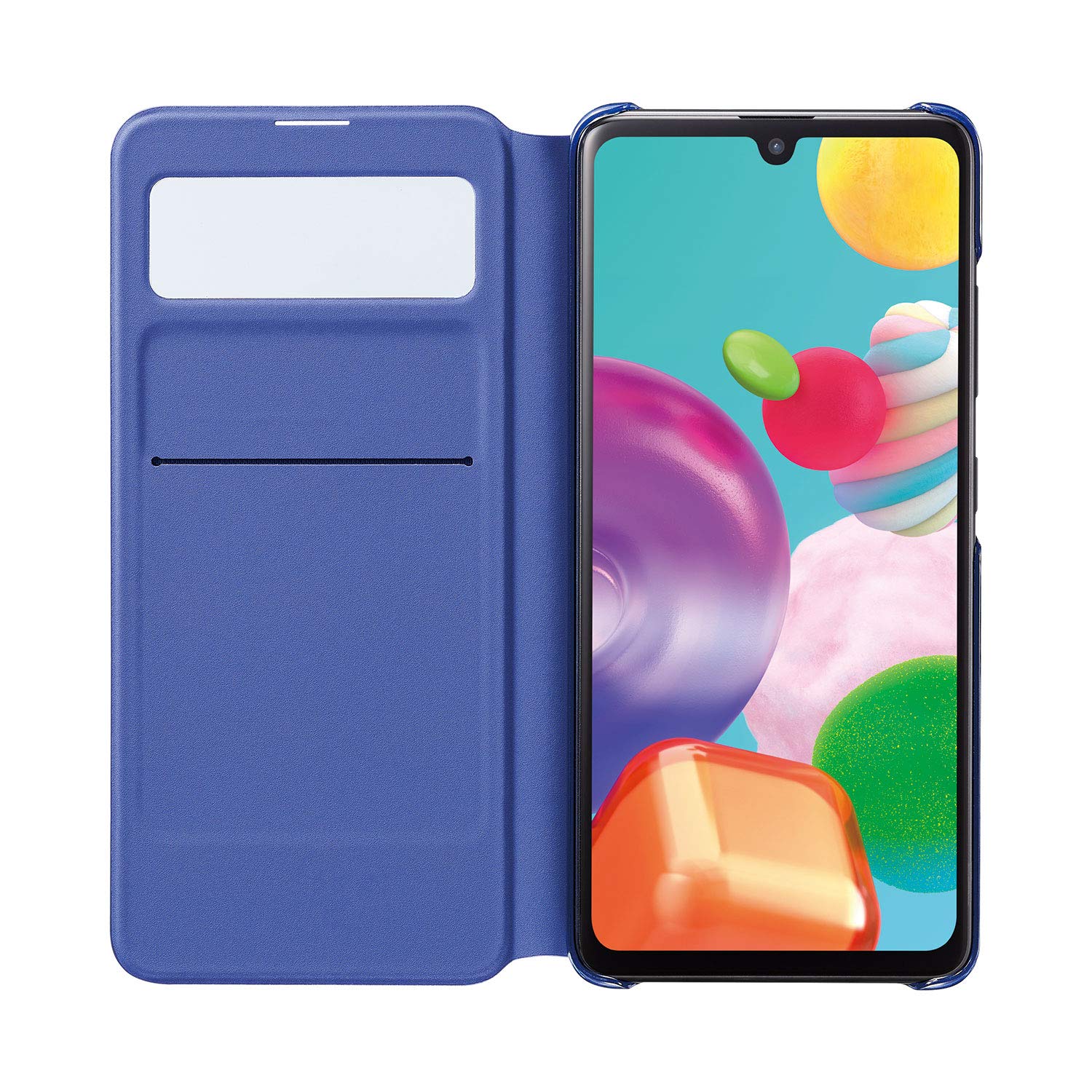 Amazon.co.jp: Galaxy A41 S VIEW WALLET COVER/ブラック [Galaxy純正