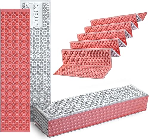 Colchoneta de espuma ultraligera, almohadilla de espuma de celda cerrada impermeable para una insulación superior, colchoneta plegable para