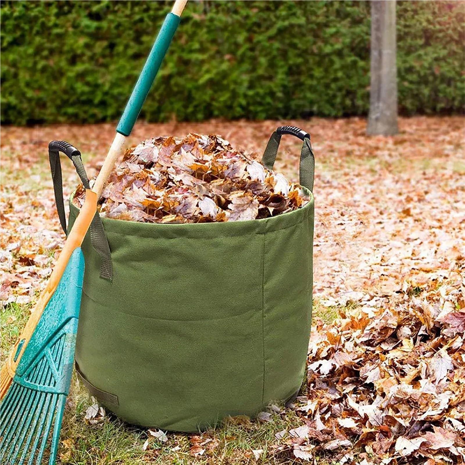 Sacs à Déchets Verts Sac de rangement for déchets jardin et feuilles tombées