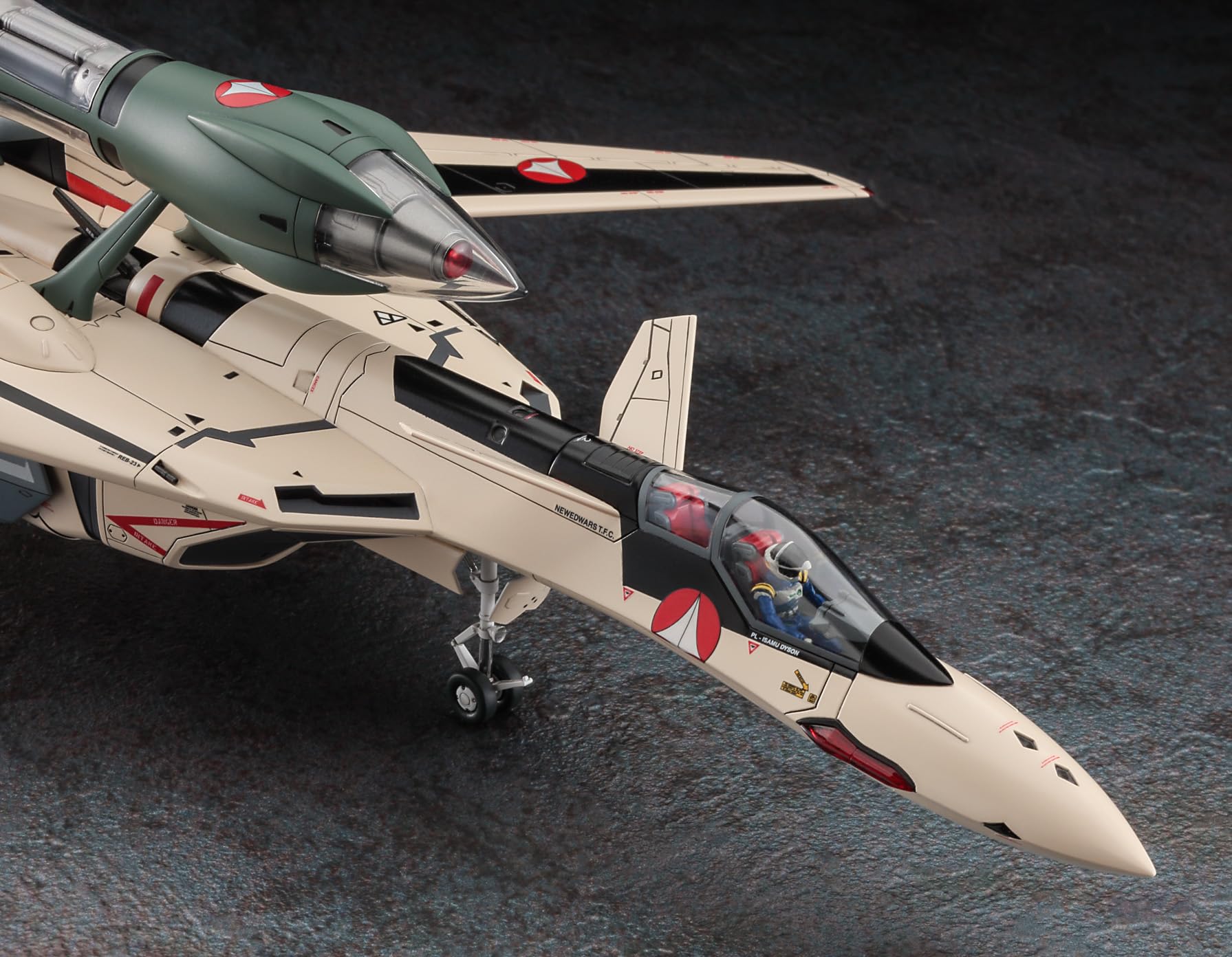 ハセガワ Hasegawa – 1/72 YF-19 con Fast Pack and Fold Booster – Modellismo in plastica – Scala: 1:72