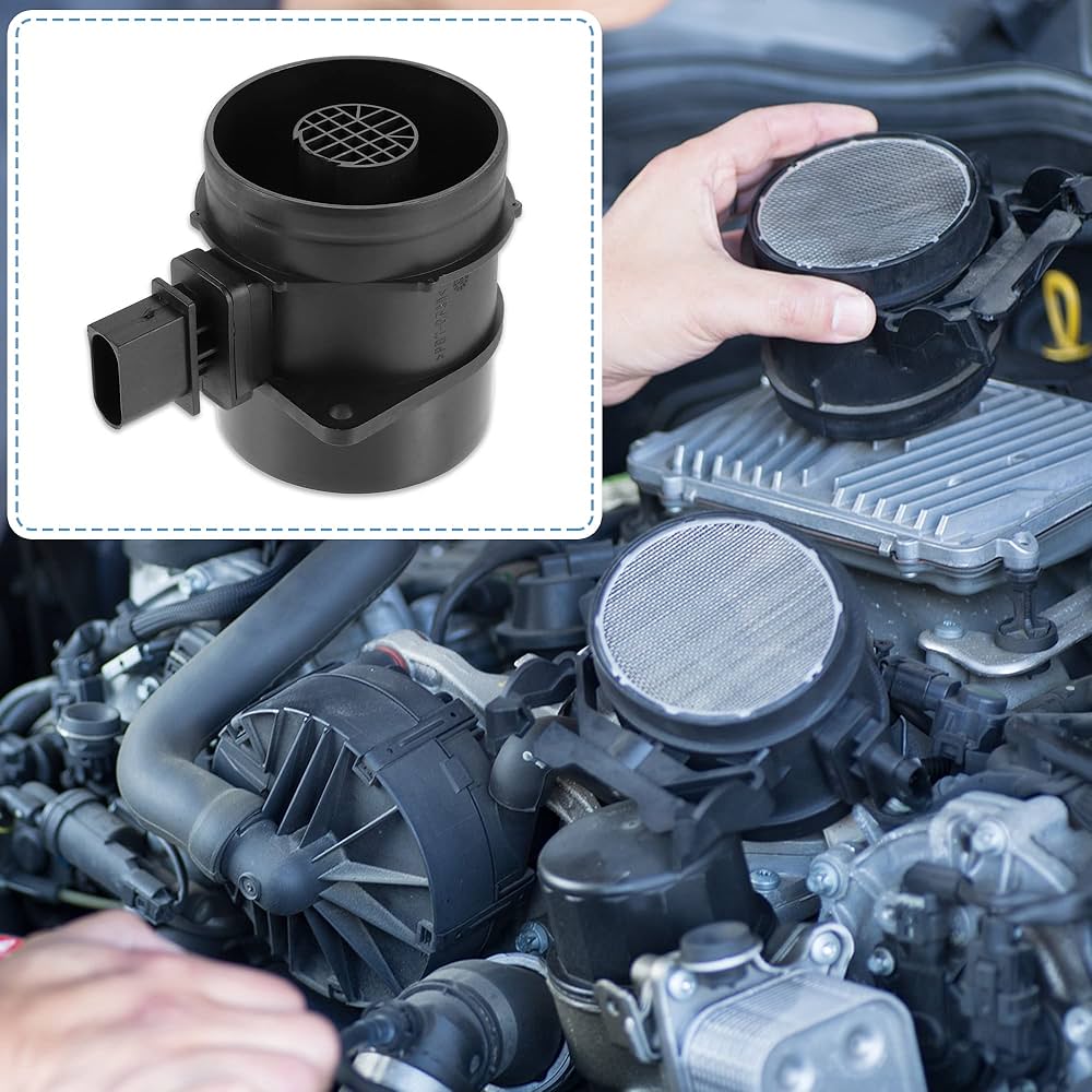 X AUTOHAUX 0281002978 Car Mass Air Flow Sensor Meter MAF