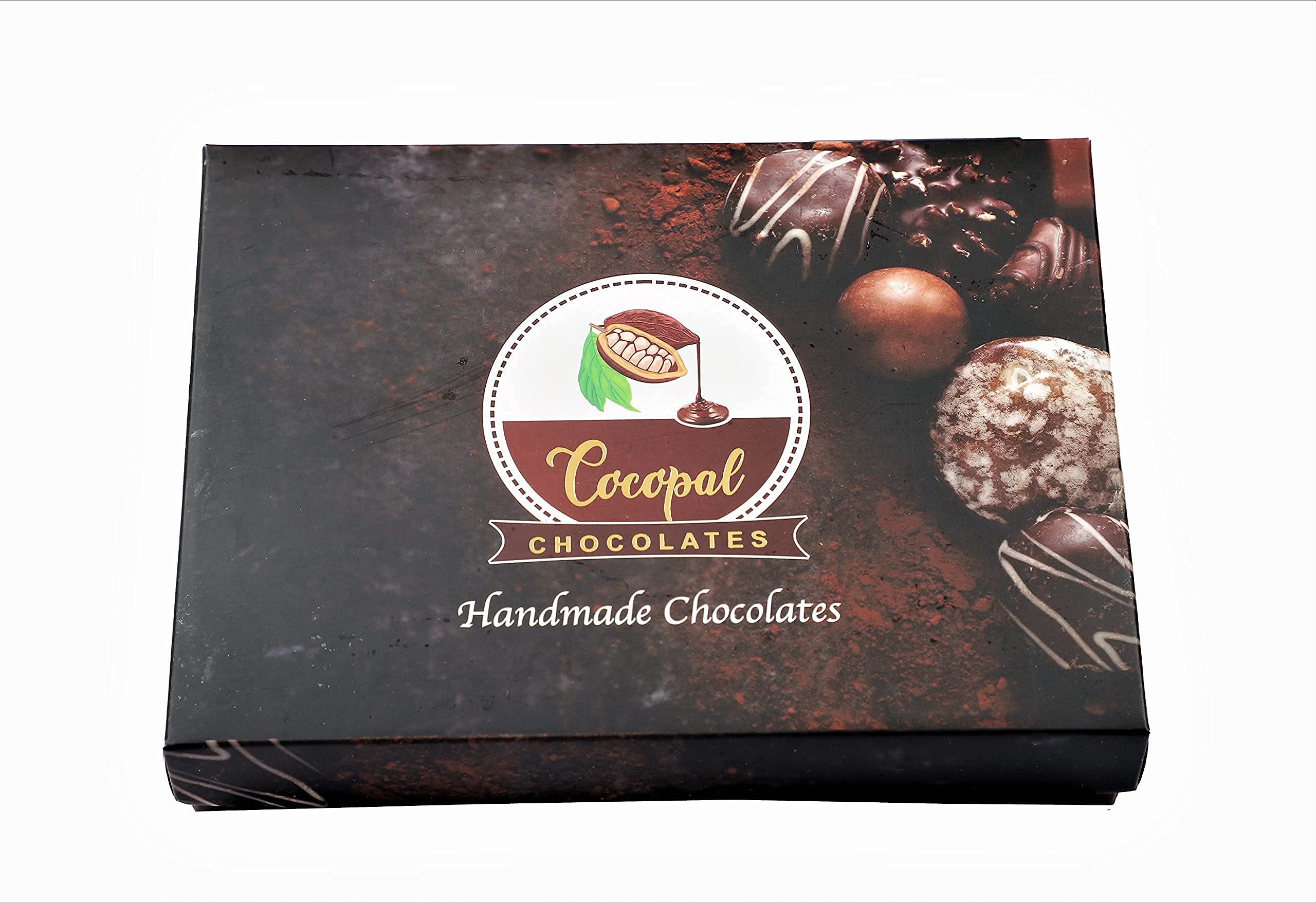 Cocopal Chocolates Handmade Coffee Chocolate Truffles Box – 12 PCs