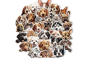 Cute Dog Stickers for Laptop