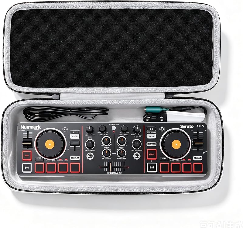 Hard Case for Numark MixTrack Go DJ Controller | Case for Hercules DJ Control Mix 2 1 / Hercules DJControl Starlight