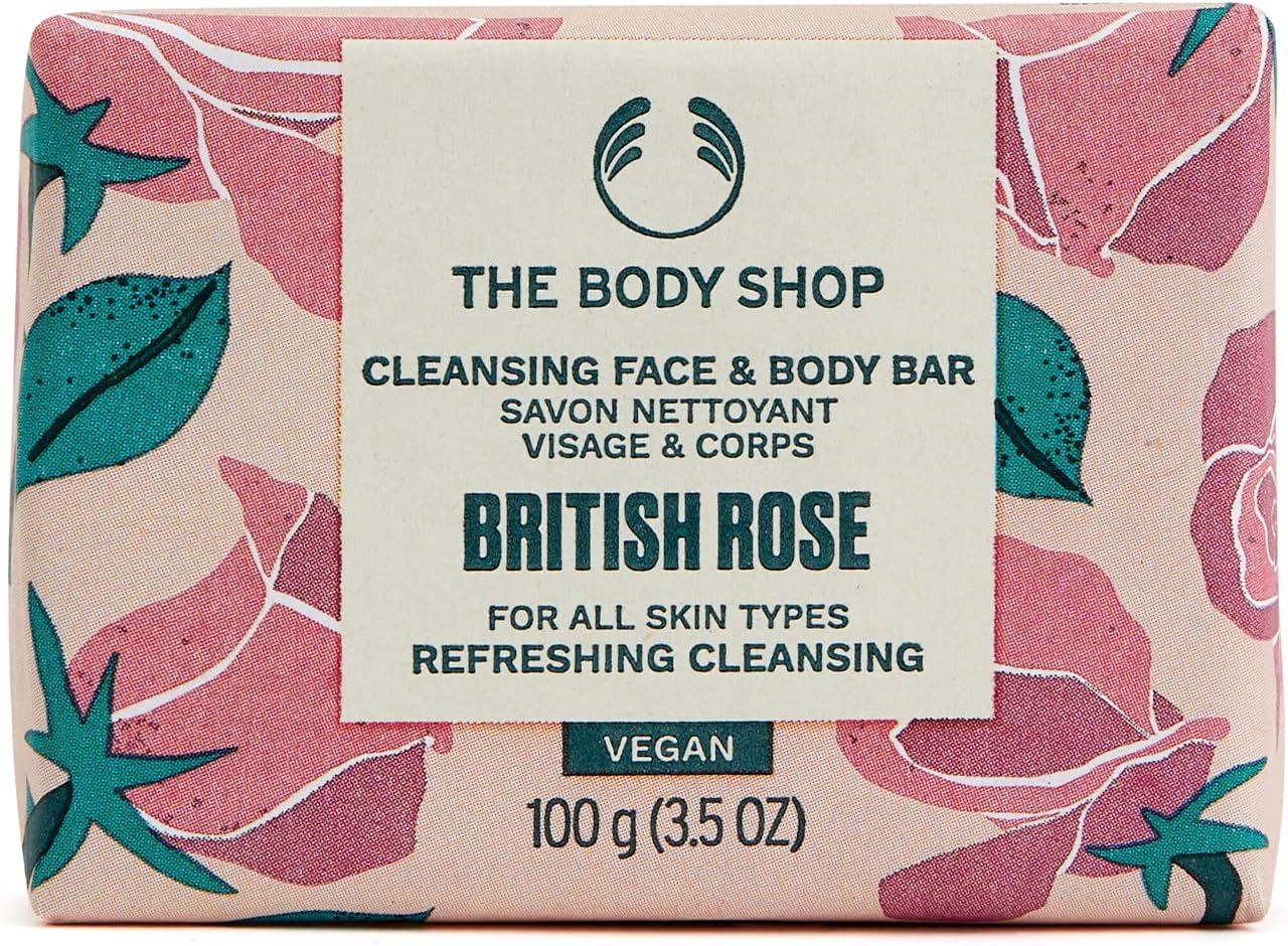 British Rose Soap, 3.5 oz