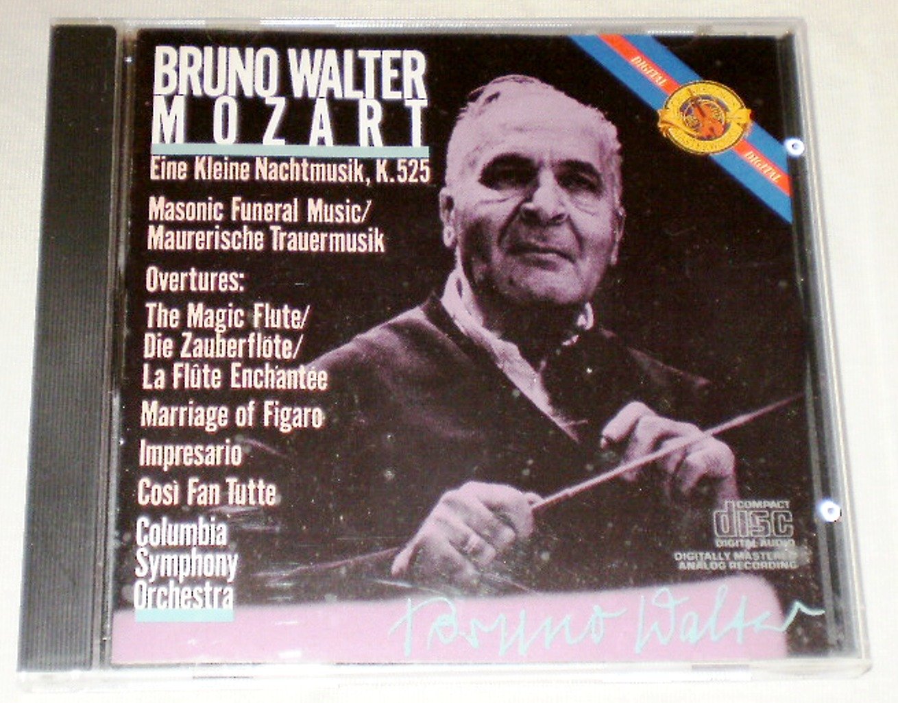 Eine Kleine Nachtmusik / Opera Overtures [Audio CD] Mozart; Walter and Columbia Symphony