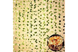 12 Pack Vine Fairy Lights for Room Decor