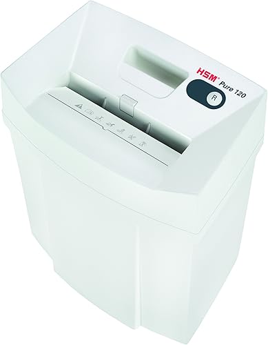 Miniatura 6 de HSM Trituradora pura de corte cruzado de 120c tritura hasta 7 hojas capacidad de 5.3 galones