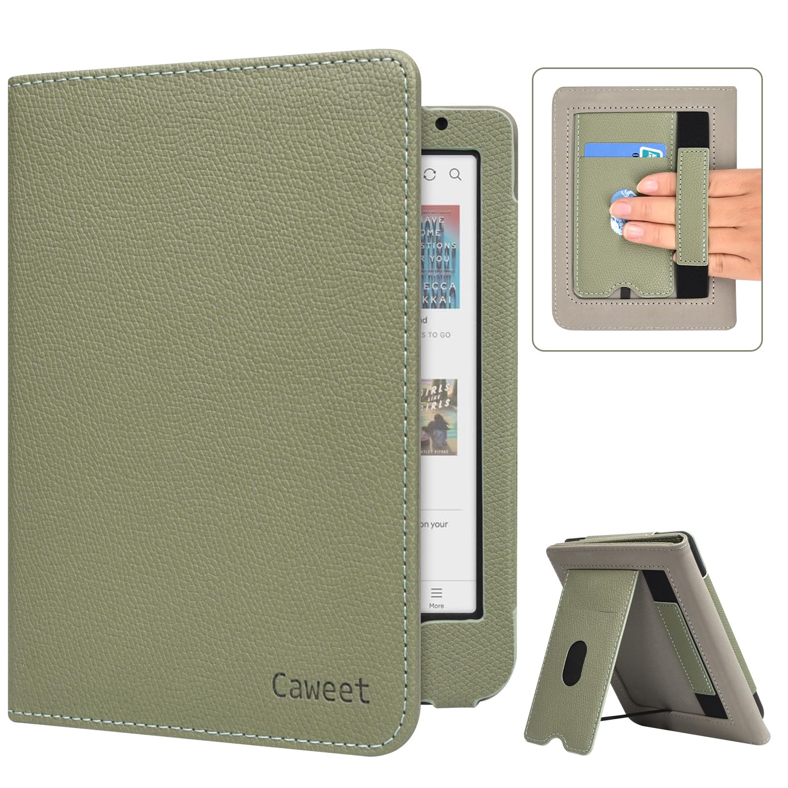 Kobo clara BW本体とカバー　2025/5/26購入 Caweet Case for Kobo Clara Colour/BW 6 Inch 2024 Release, Premium