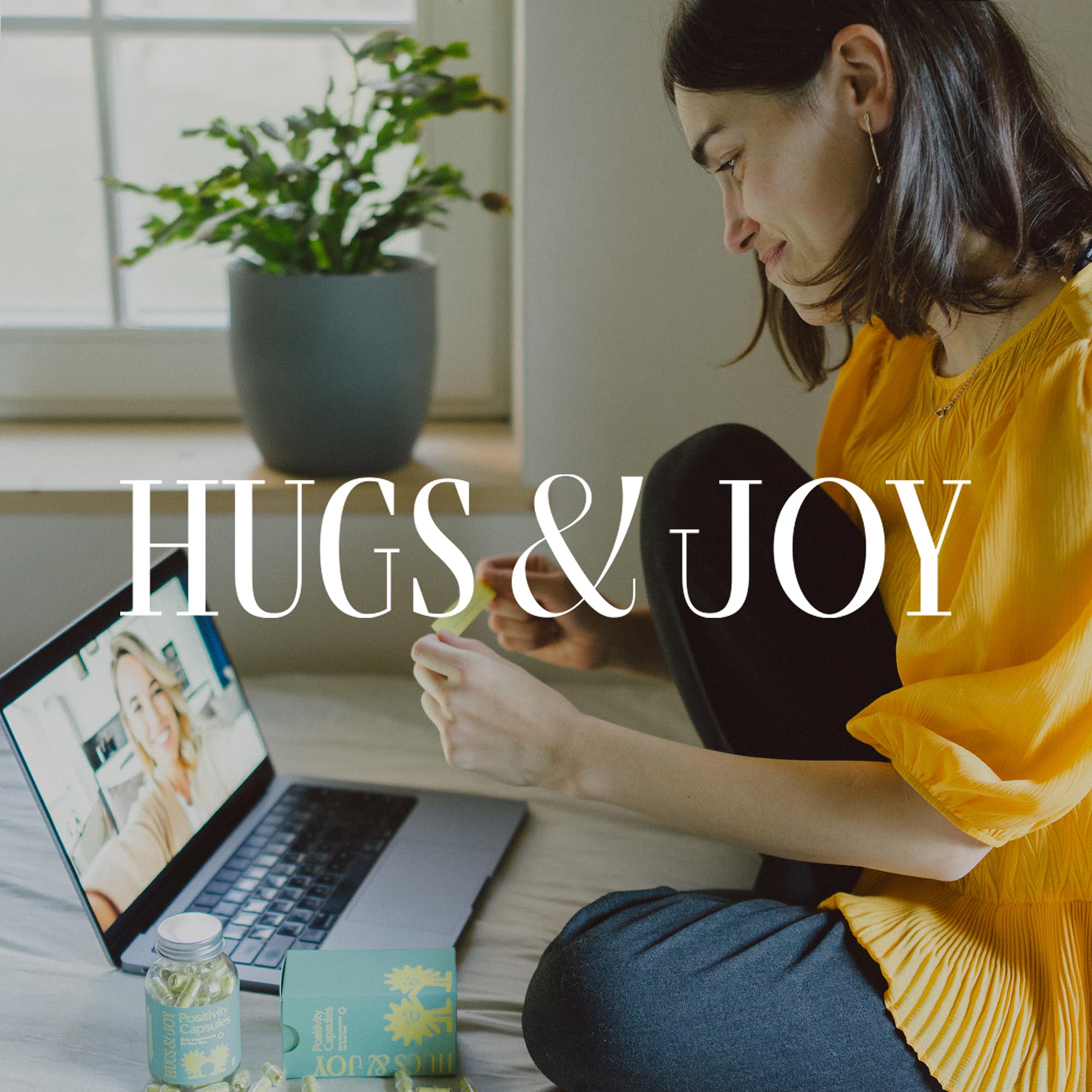 Hugs & Joy Capsule di Positività in Bottiglia – 60 Messaggi Ispiratori per la Motivazione Quotidiana